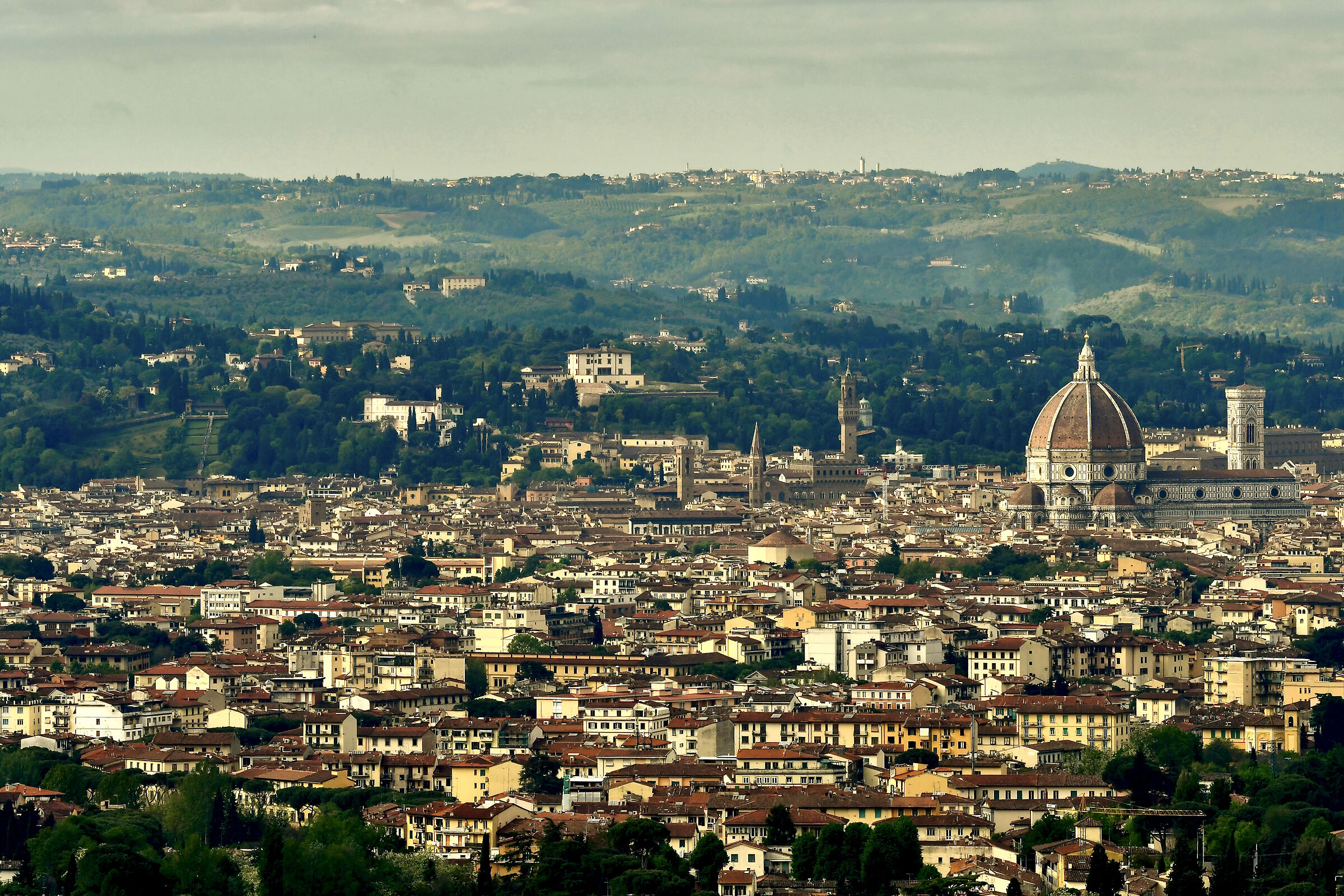 Florence from above...