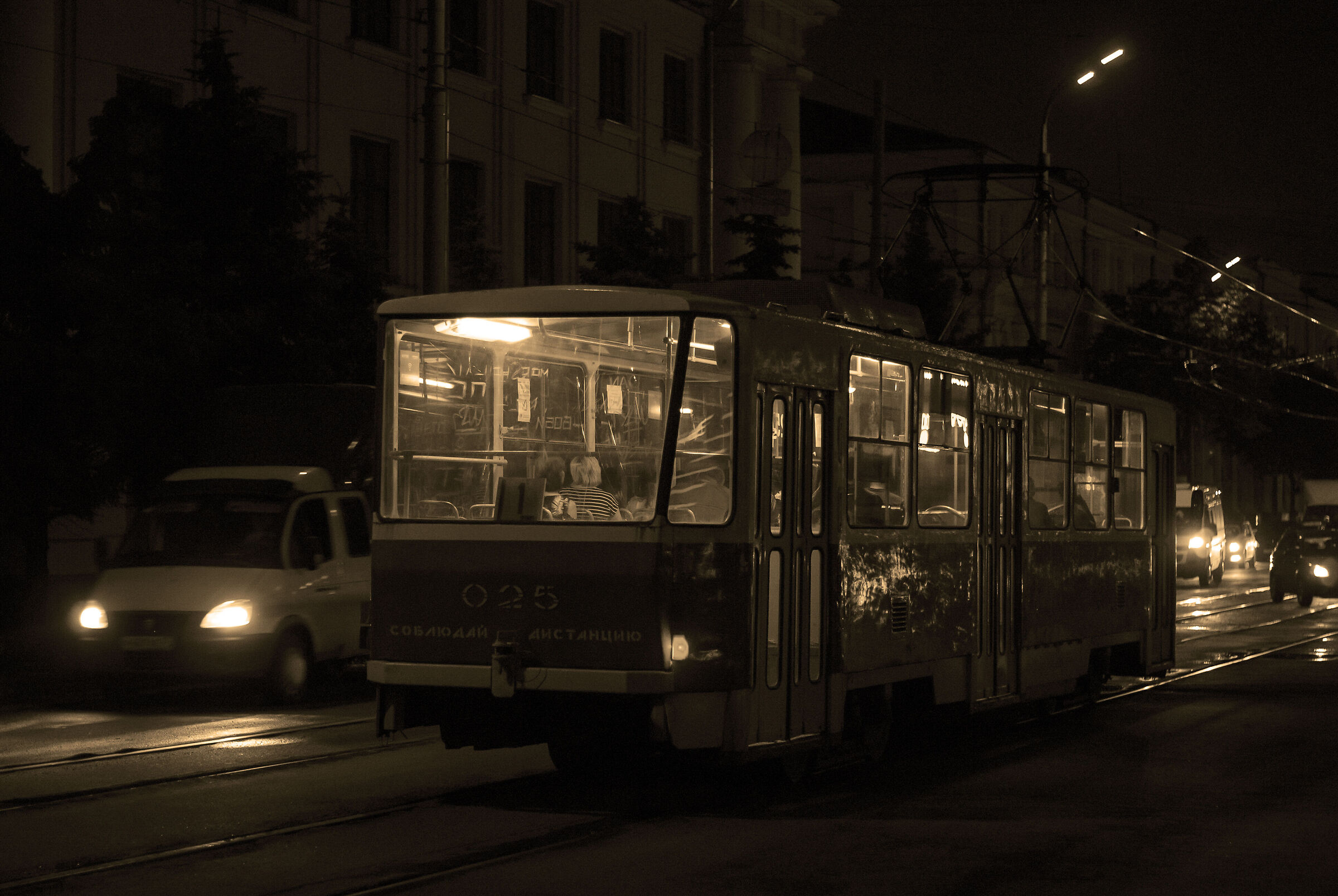 The night tram*...