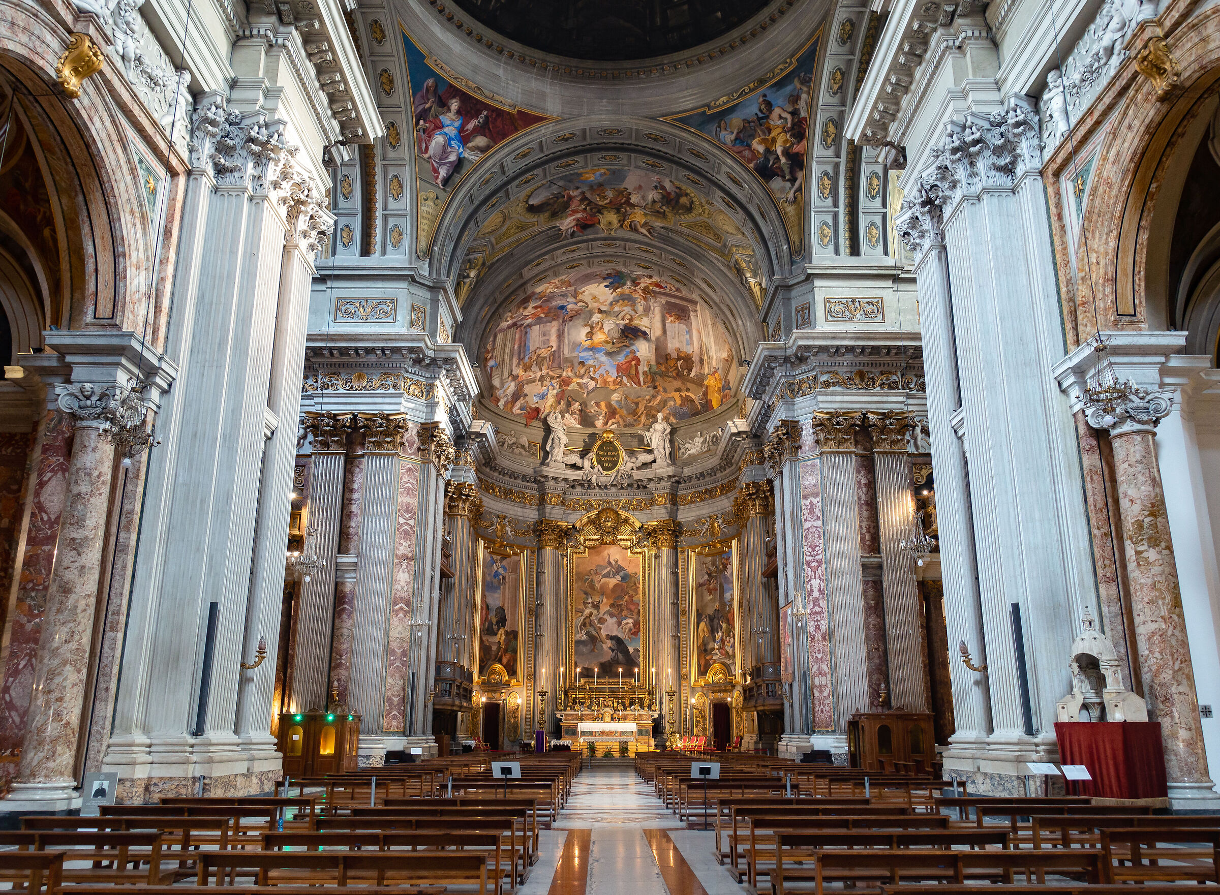 Church of St. Ignatius of Loyola - Rome...