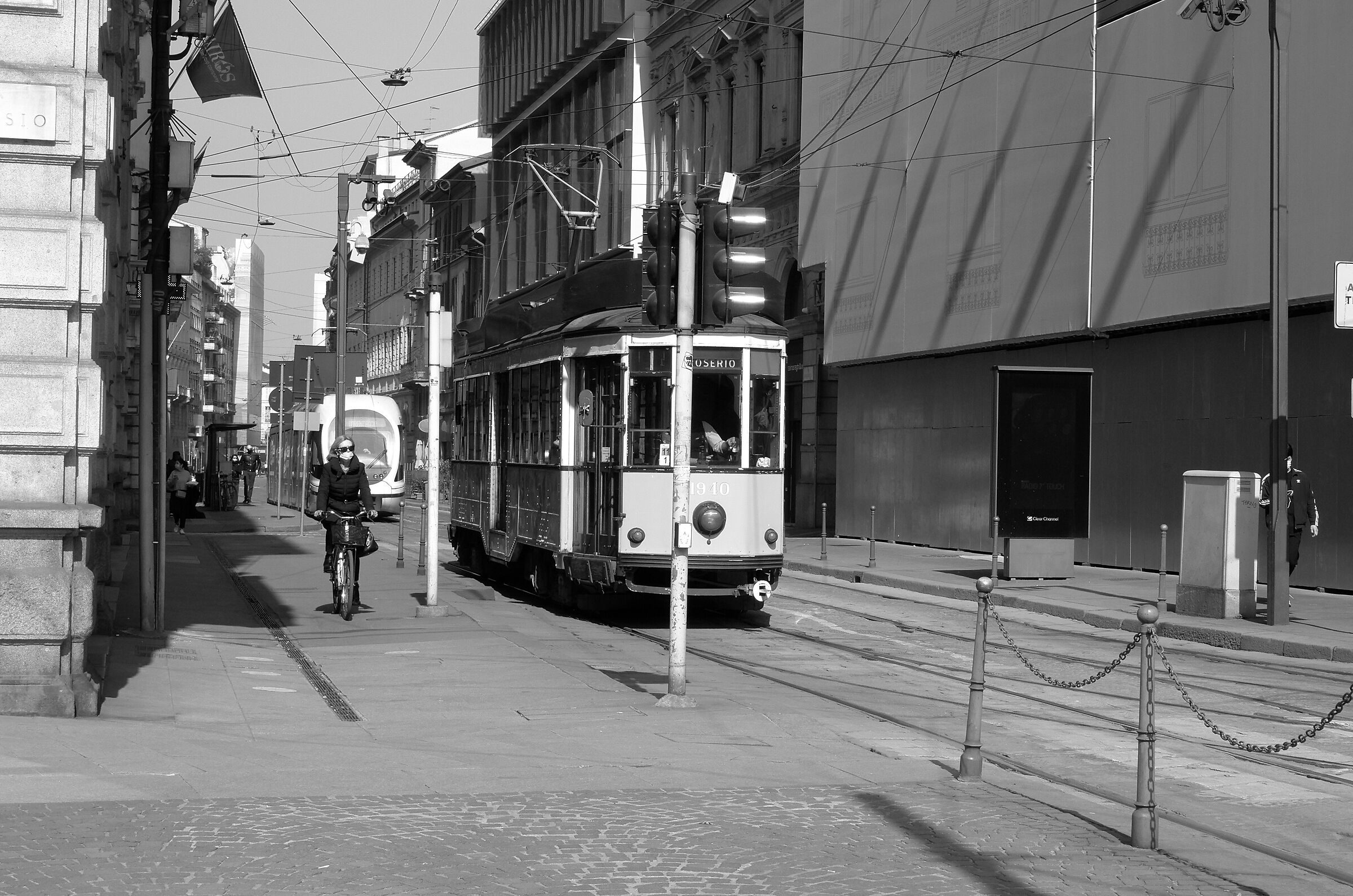 Bike or tram?...