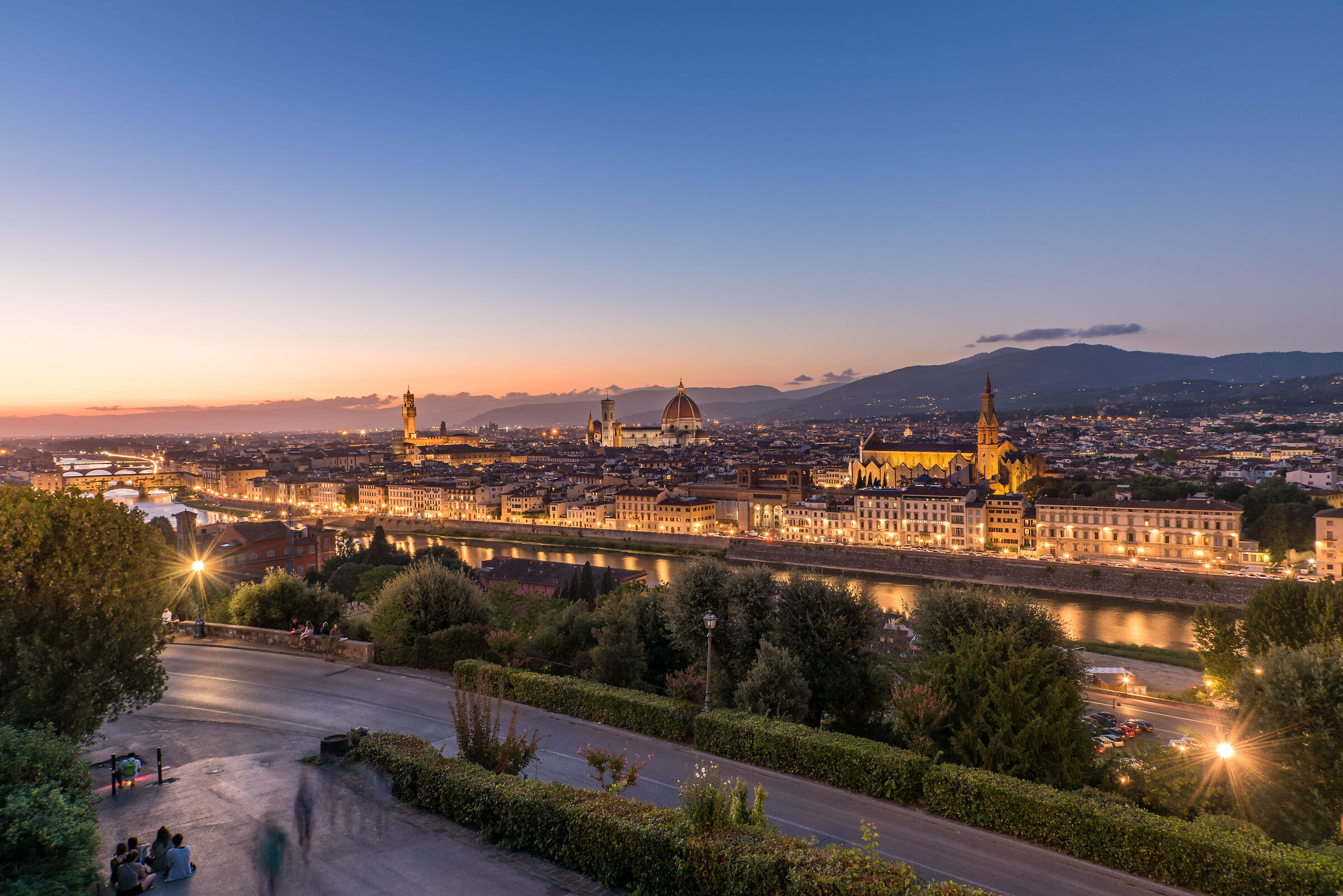 Firenze al tramonto...