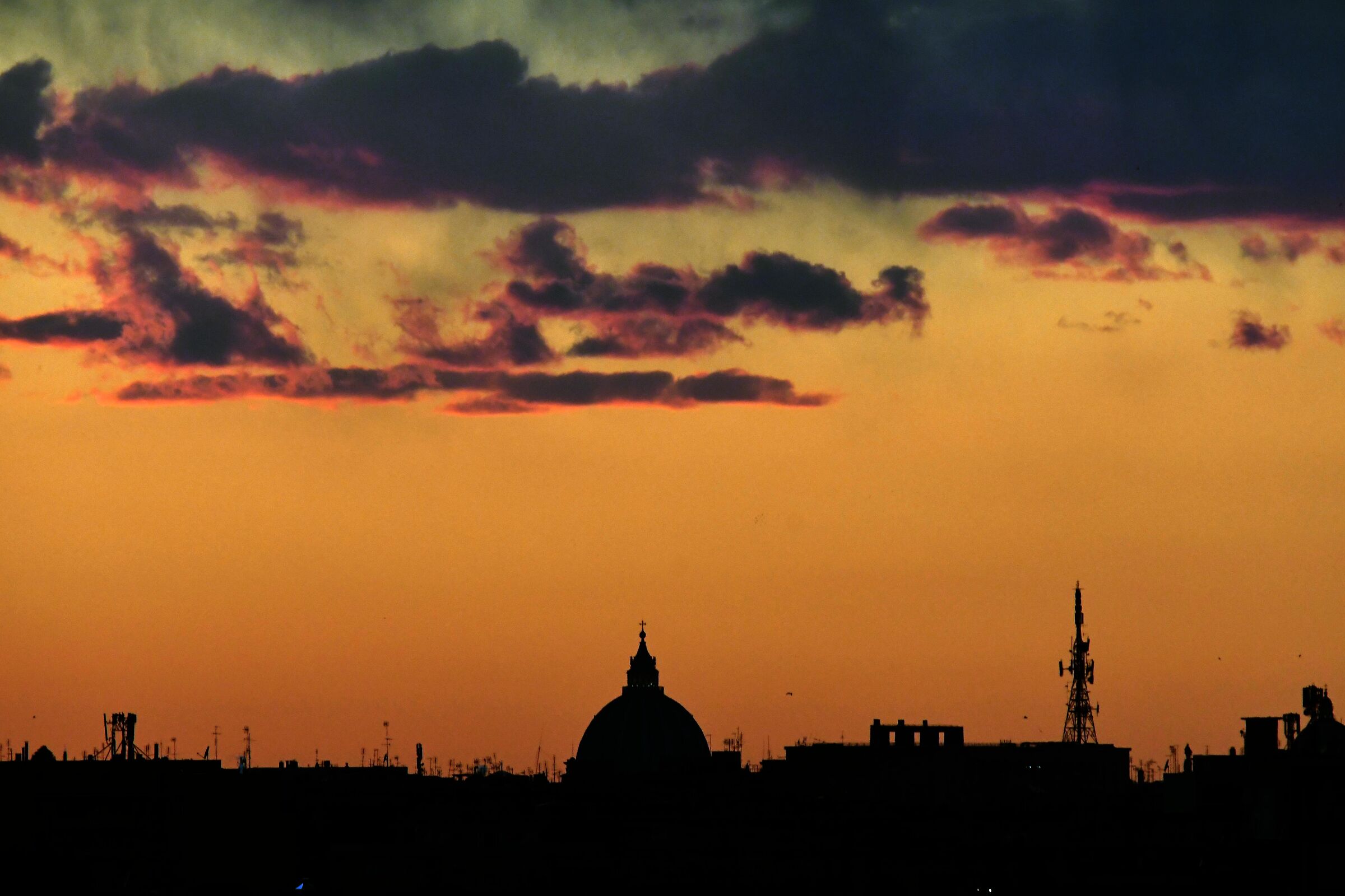Tramonto...