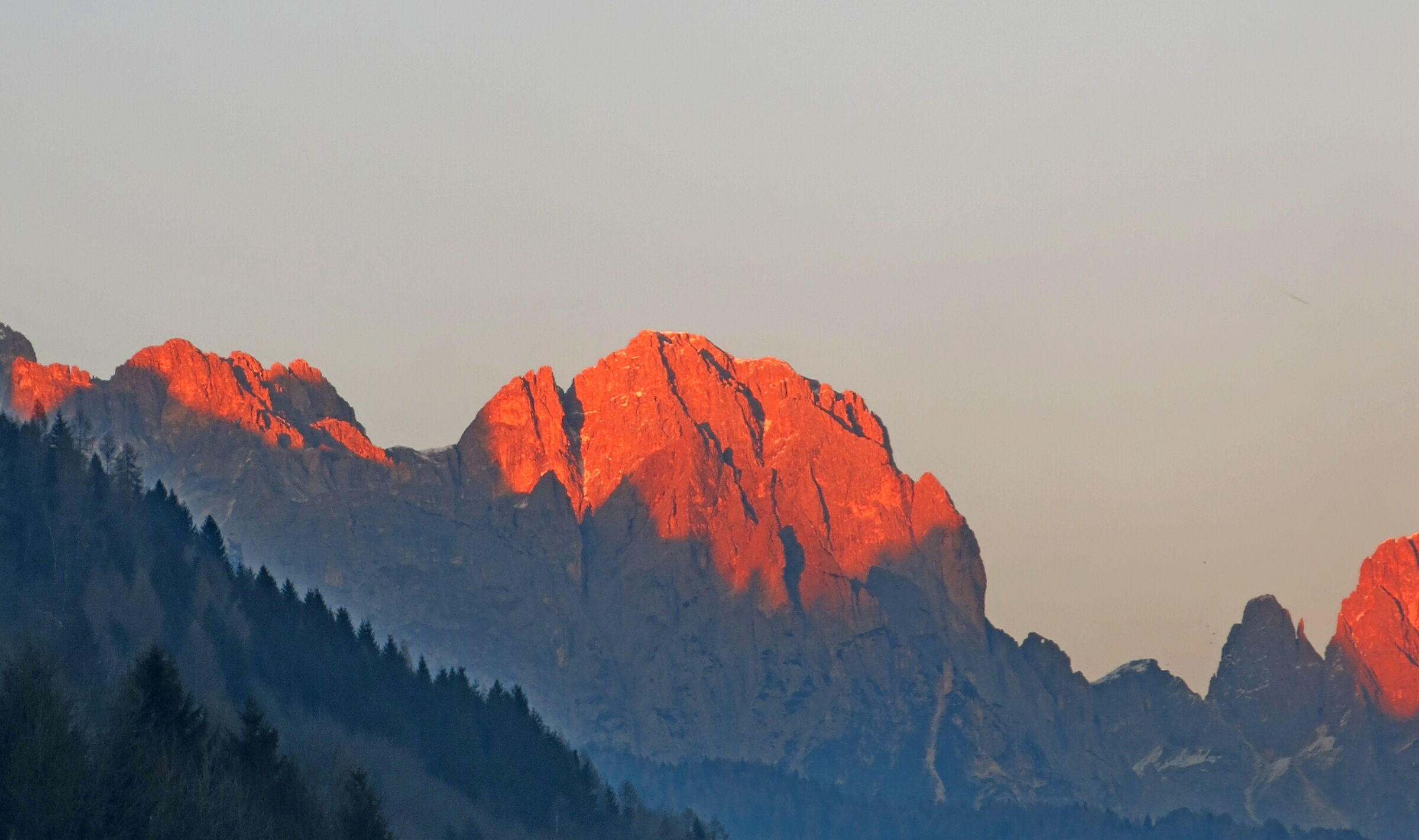 The face of the Dolomites...