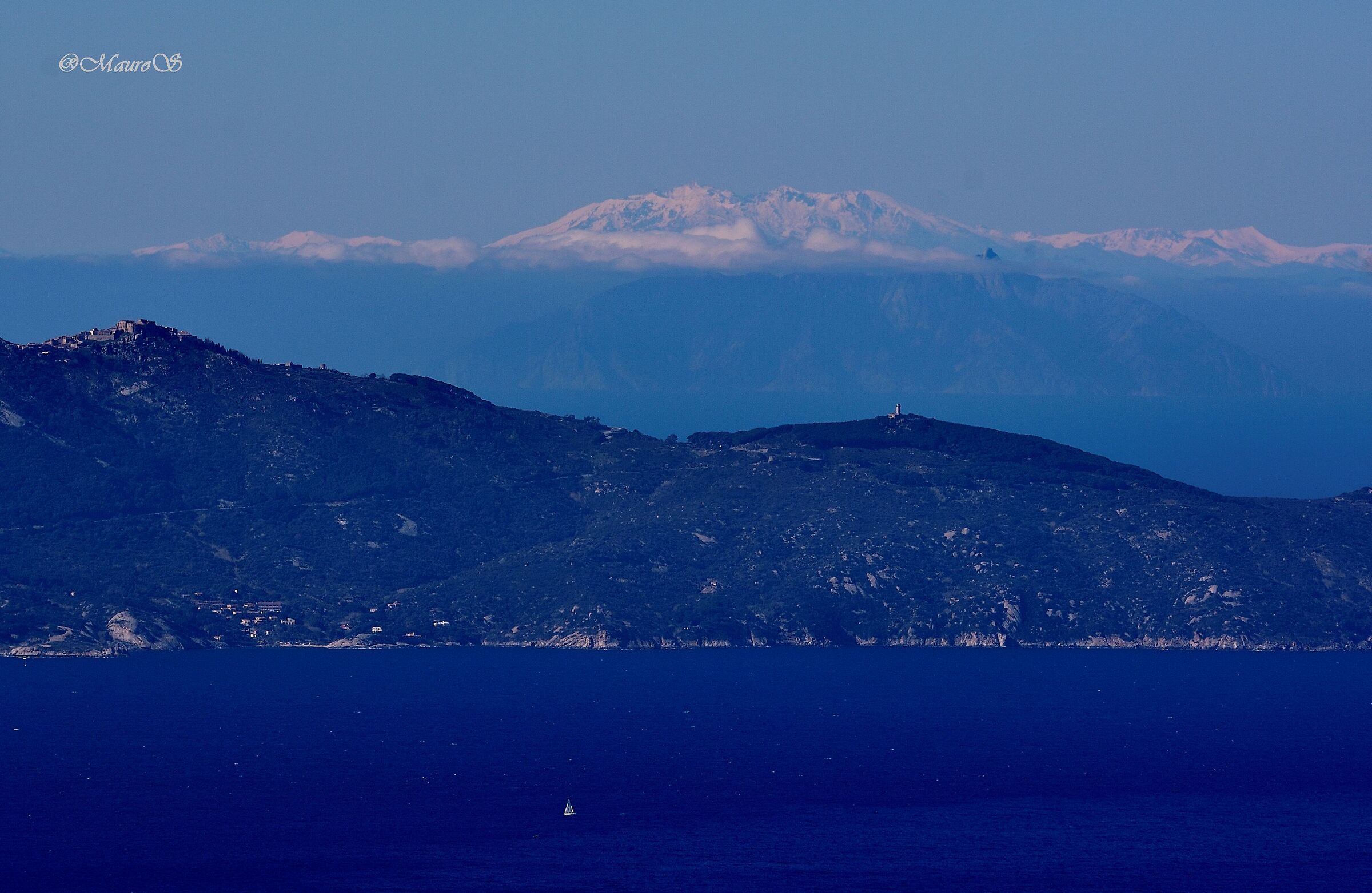 Giglio Island, Monte Cristo and Corsica...