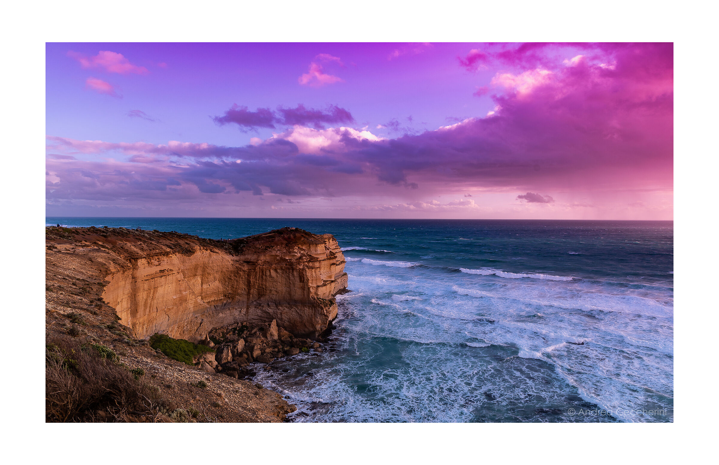 Sunset in Port Campbell...