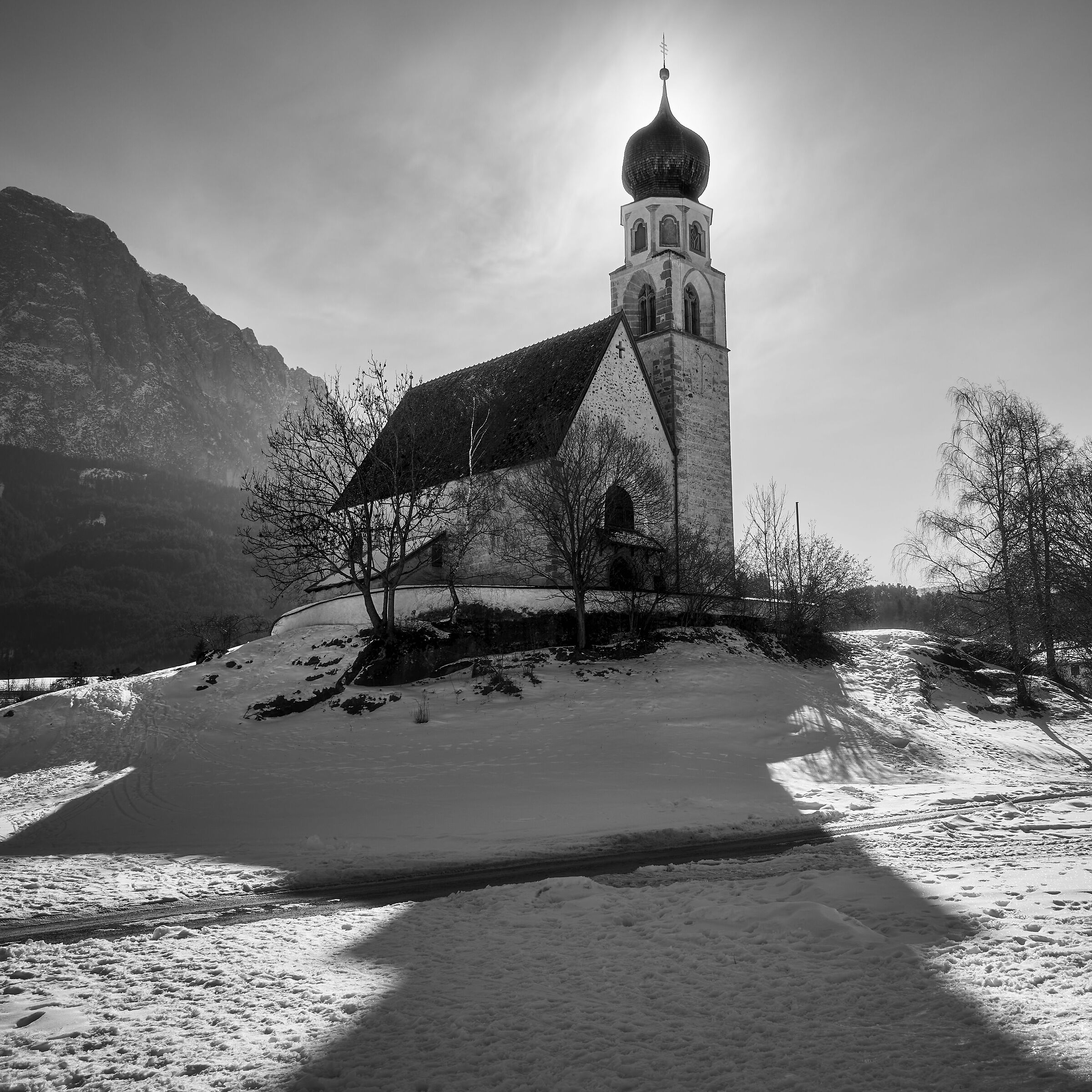 St. Konstantin / Kristanzen Church - Alpe di Siusi...
