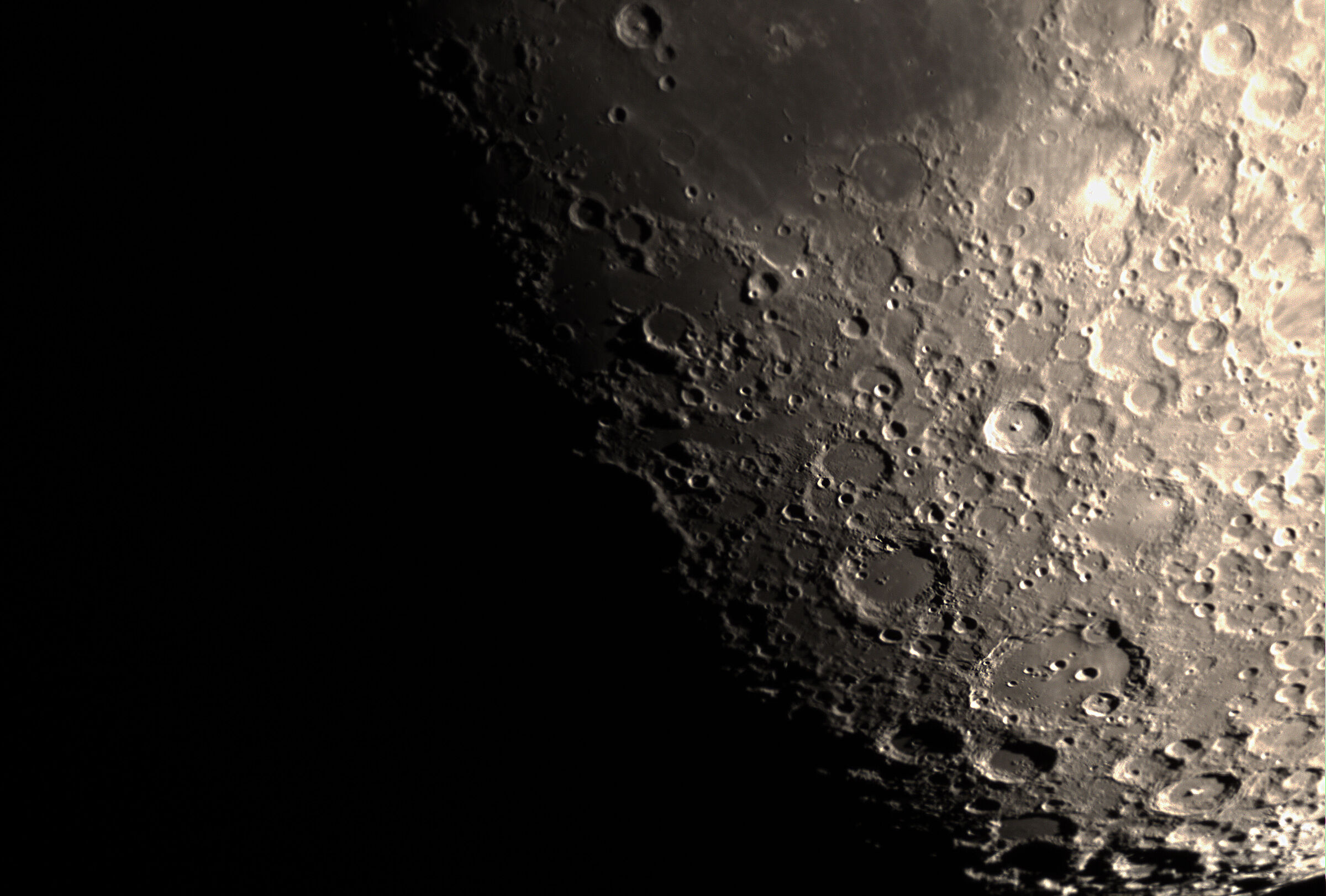Moon: Clavius Longomontanus WILHELM and MAGINUS...