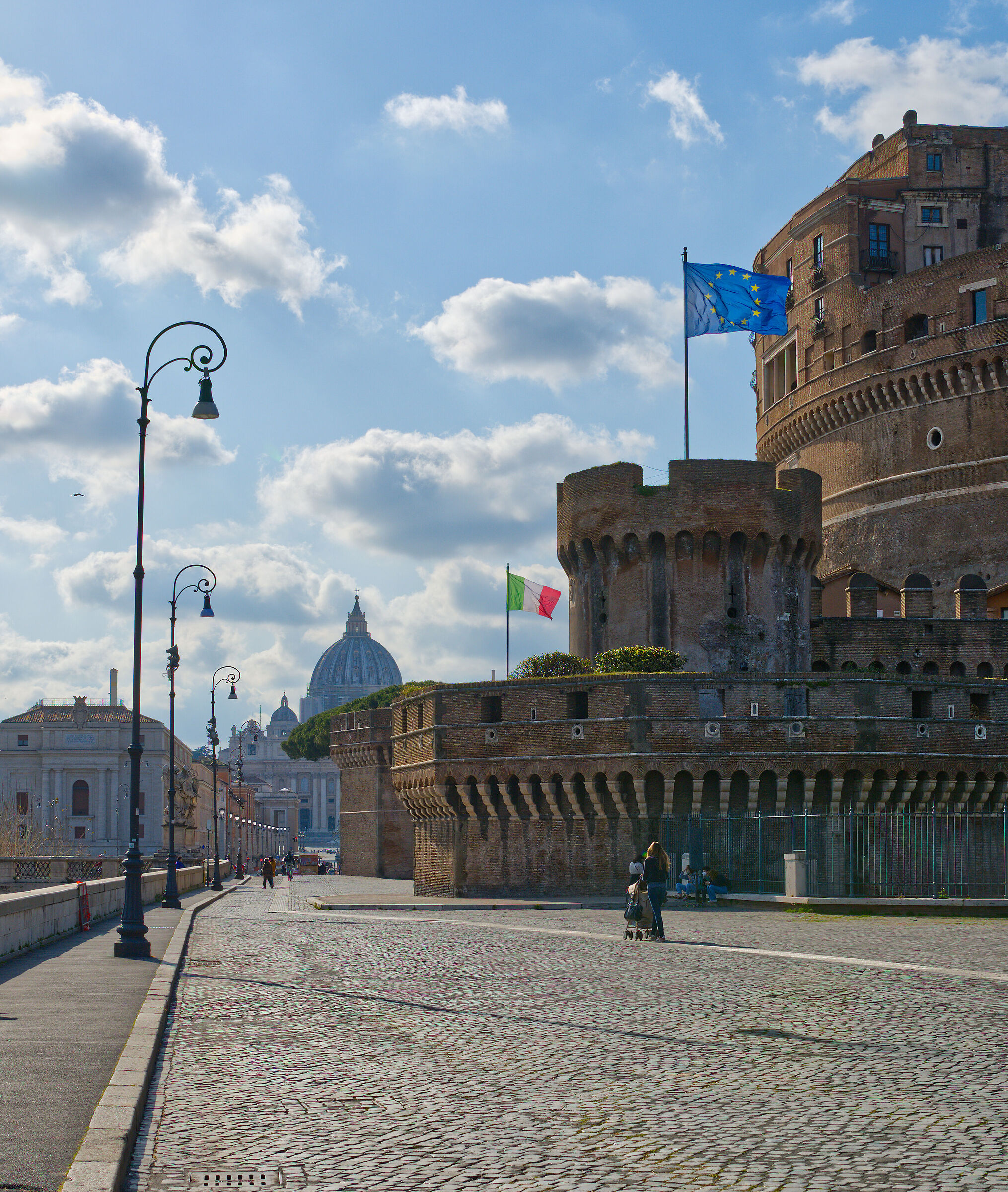The photo of Rome...