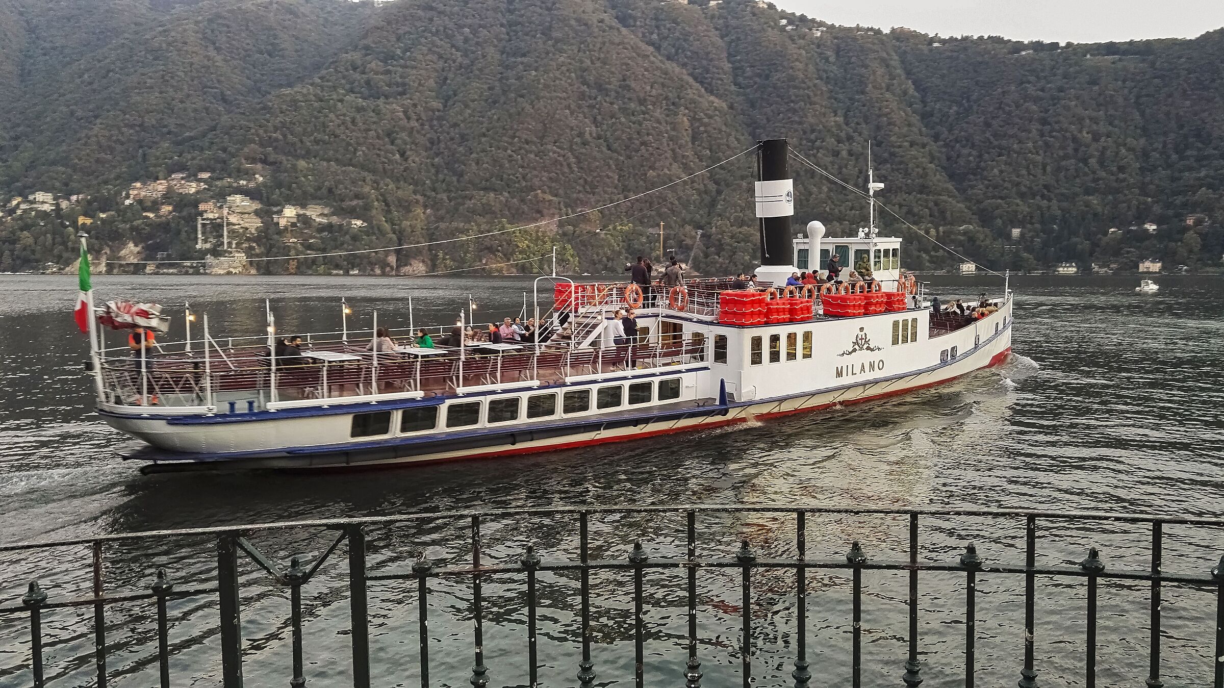 boat Milan Lake Como 7/10/2018...