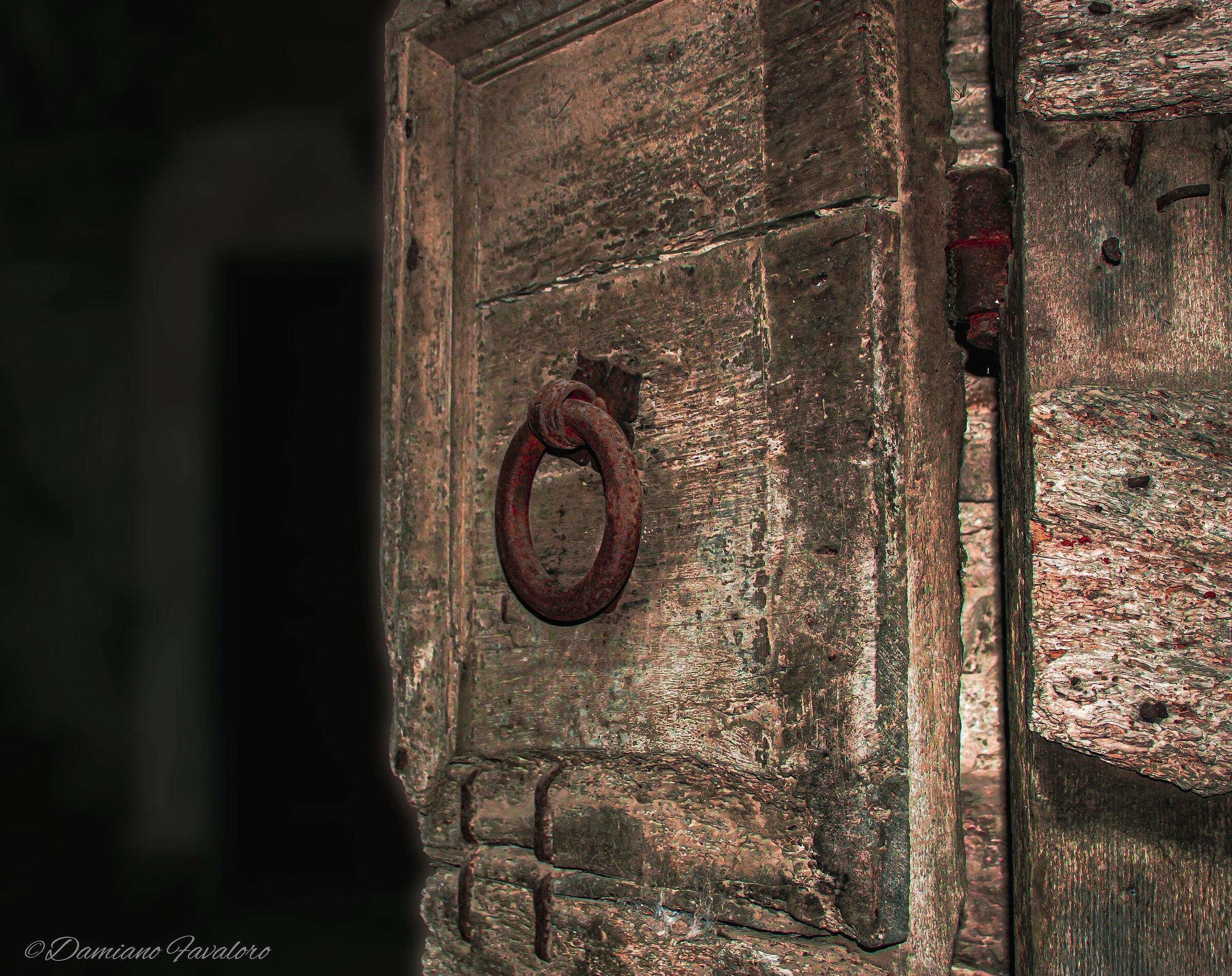 Old Door in Montebuono...