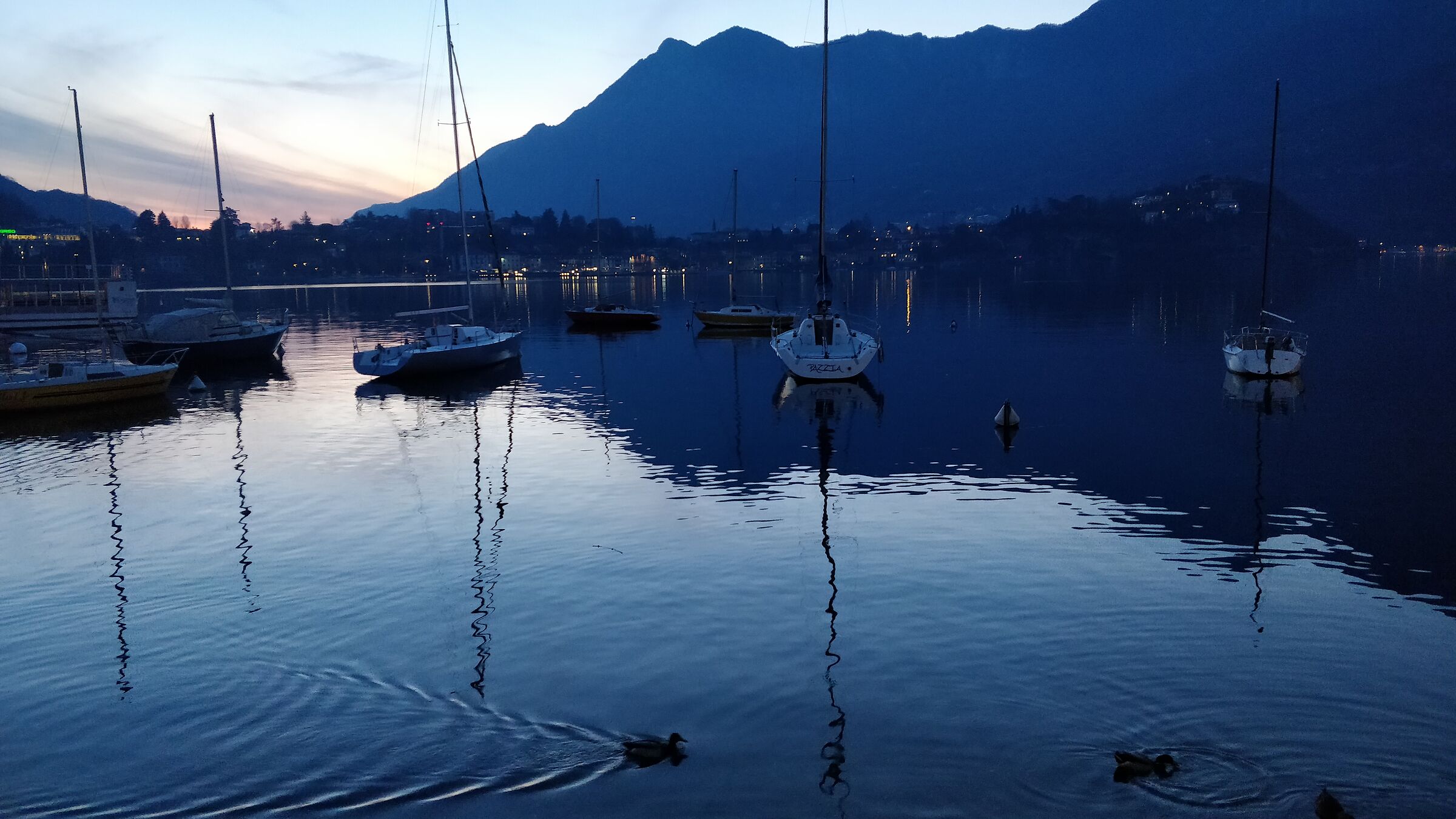 Lakefront of Lecco...