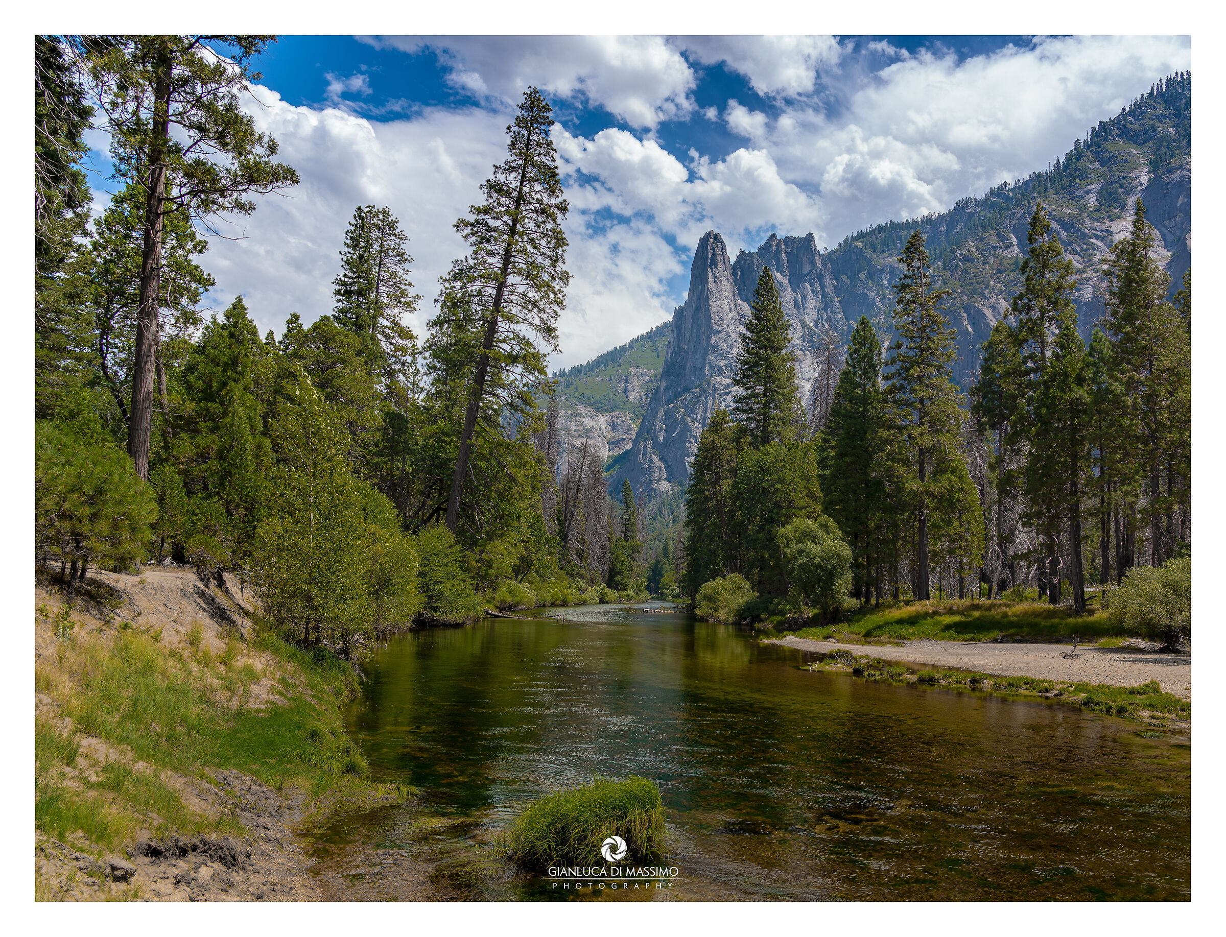 Yosemite River and The Sentinel...