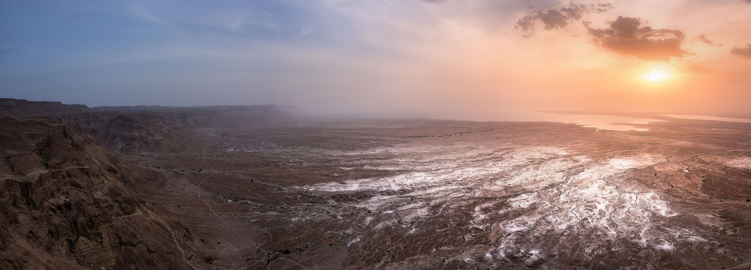 Sunrise from Masada...