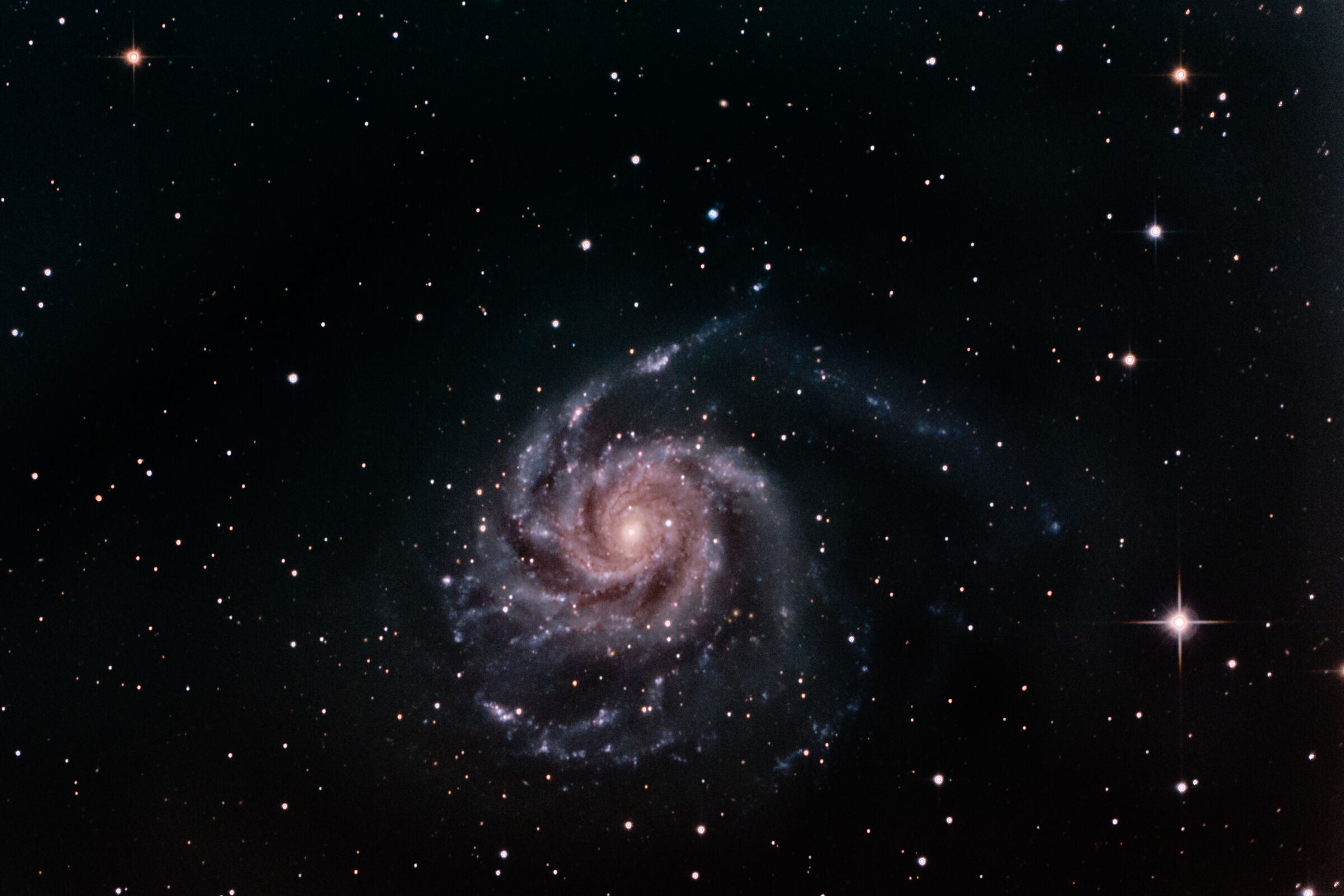M101 Pinwheel Galaxy...