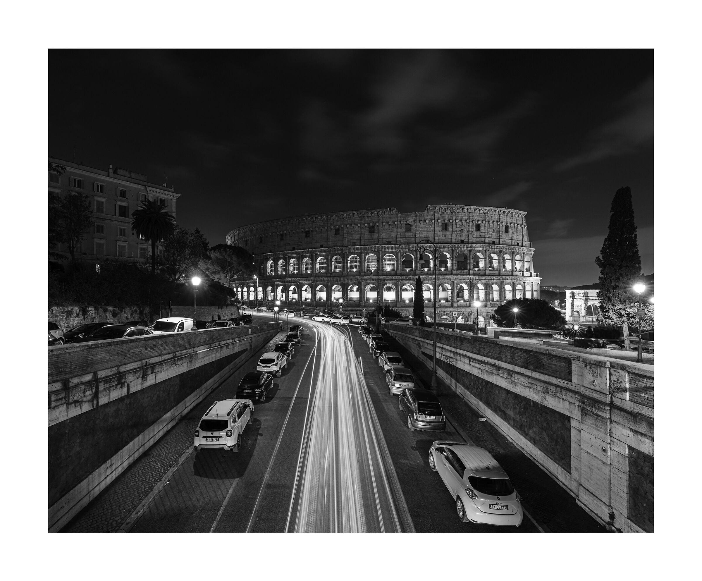 Light painting in Rome...
