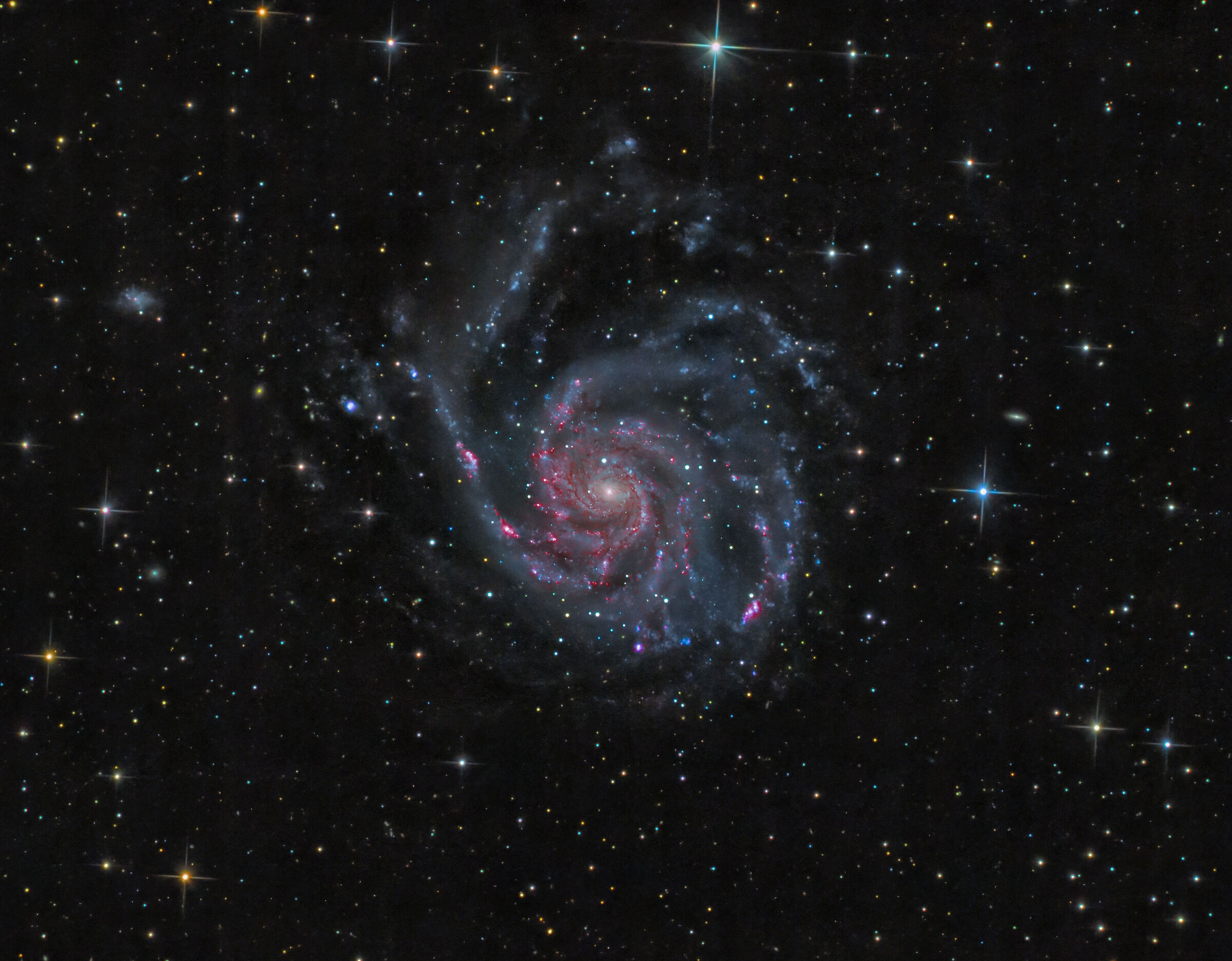 m101 The Pinwheel Galaxy...