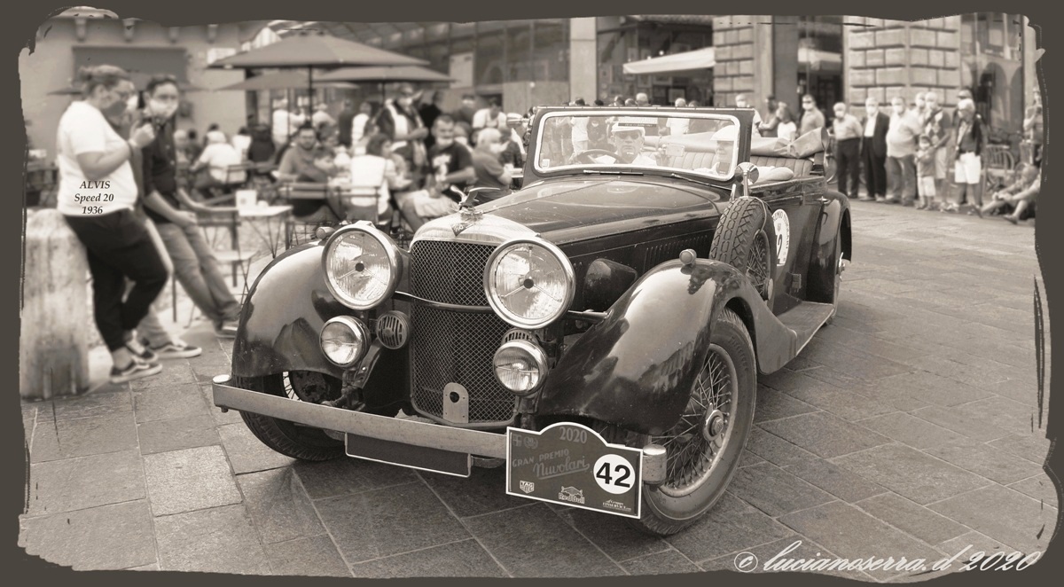 Alvis Speed 20 SC Cabiolet - 1936...