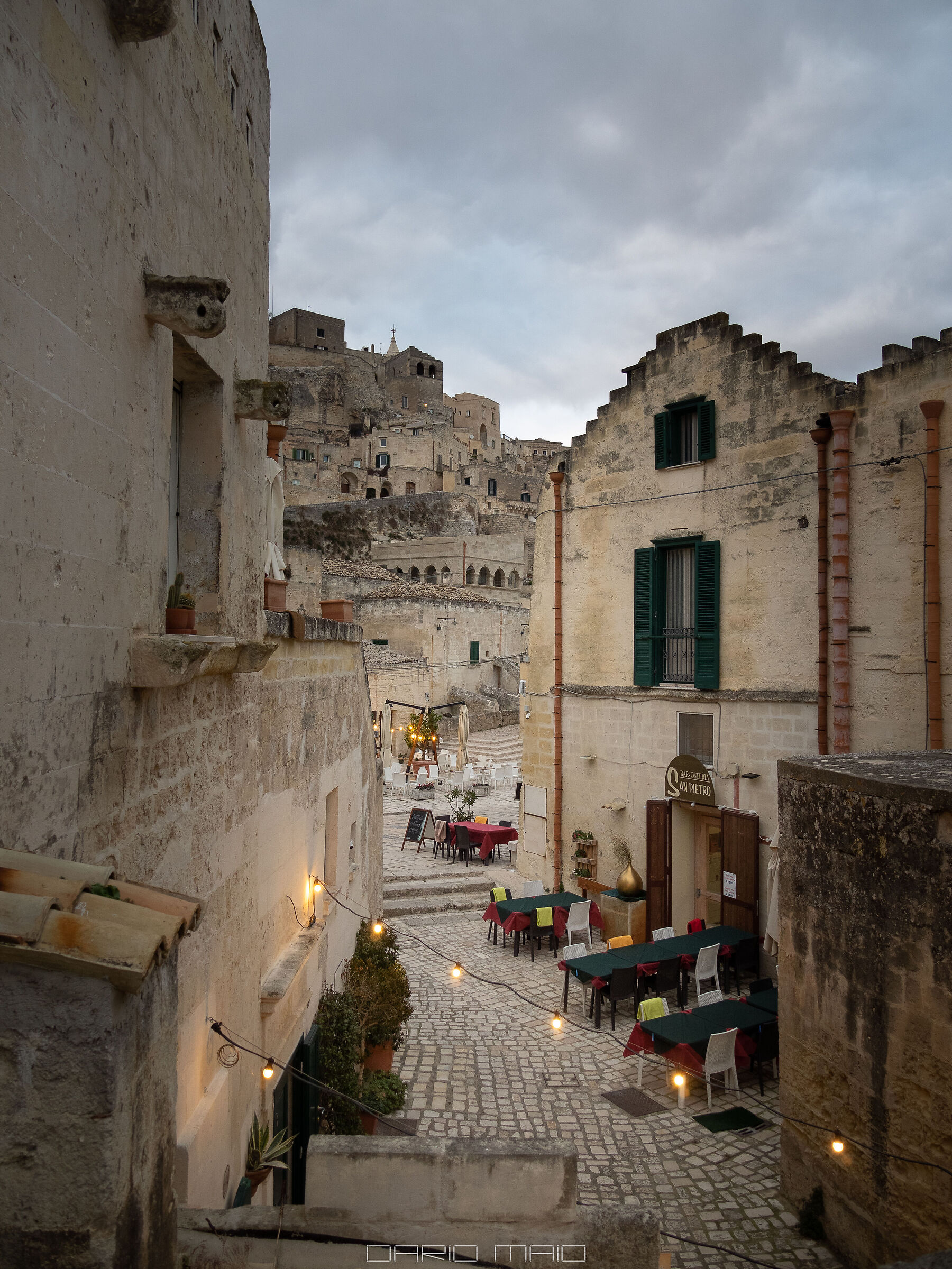 Among the alleys of Matera ...