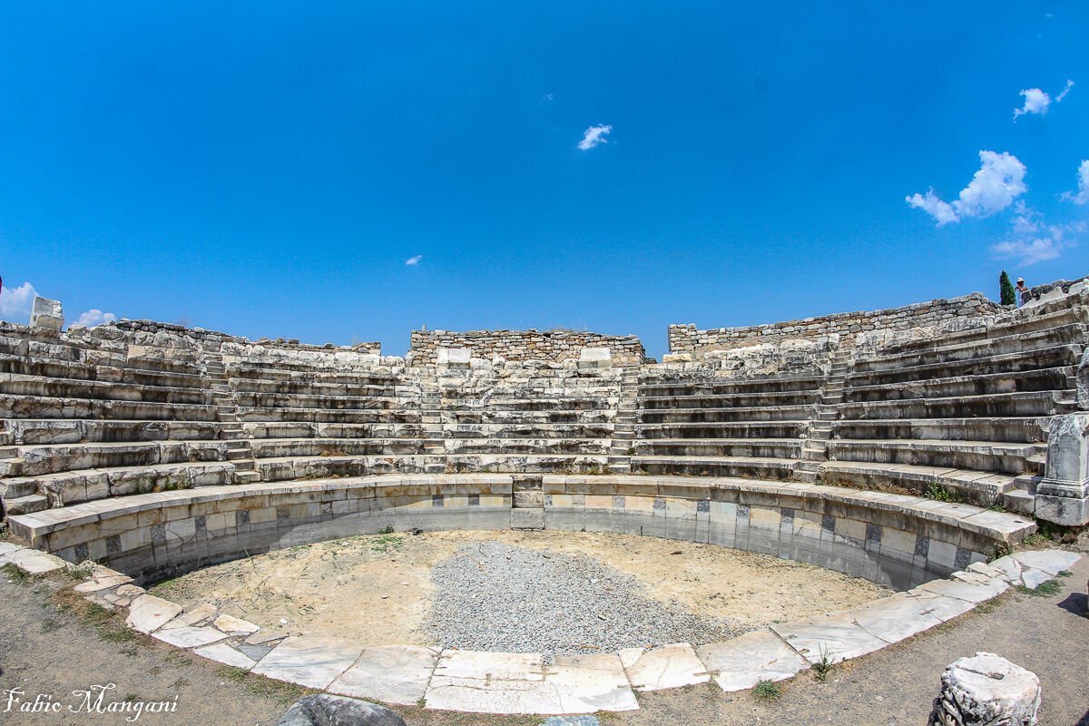Bellissimo teatro romano di Afrodisia - Turchia...