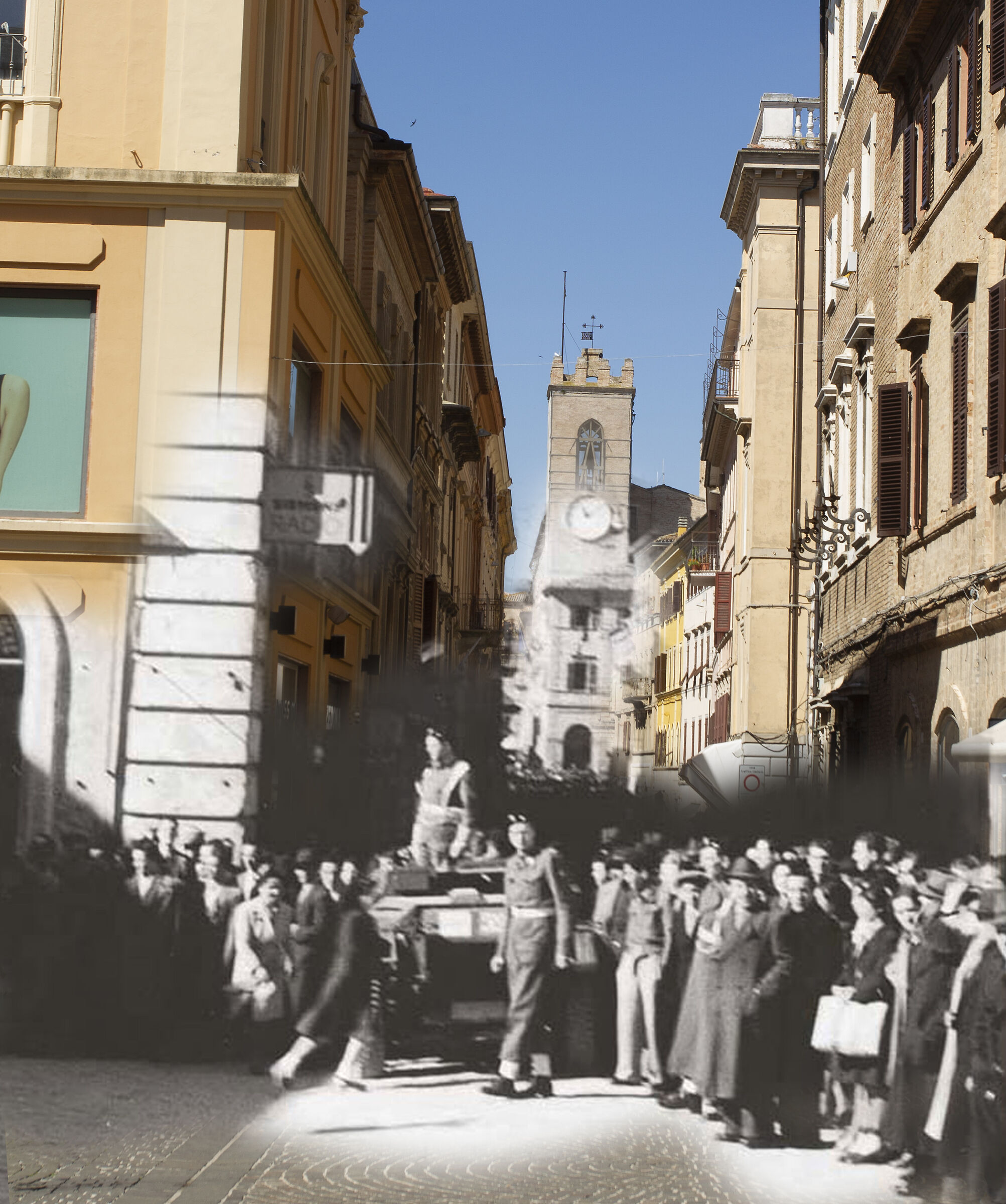 Osimo, my city, 25 April 1945/2021...