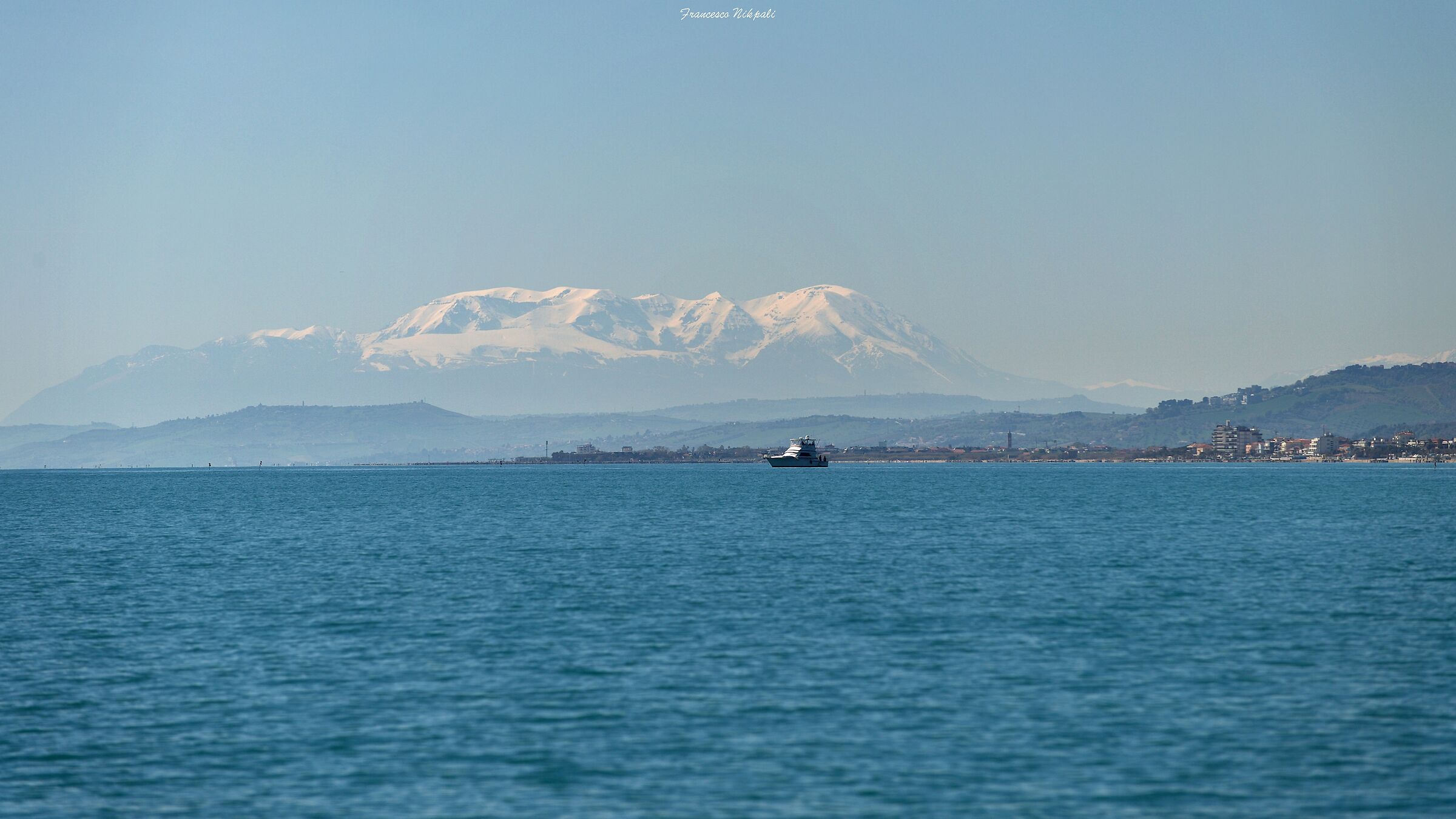 Sea and mountains ... La Maiella, 19 ...