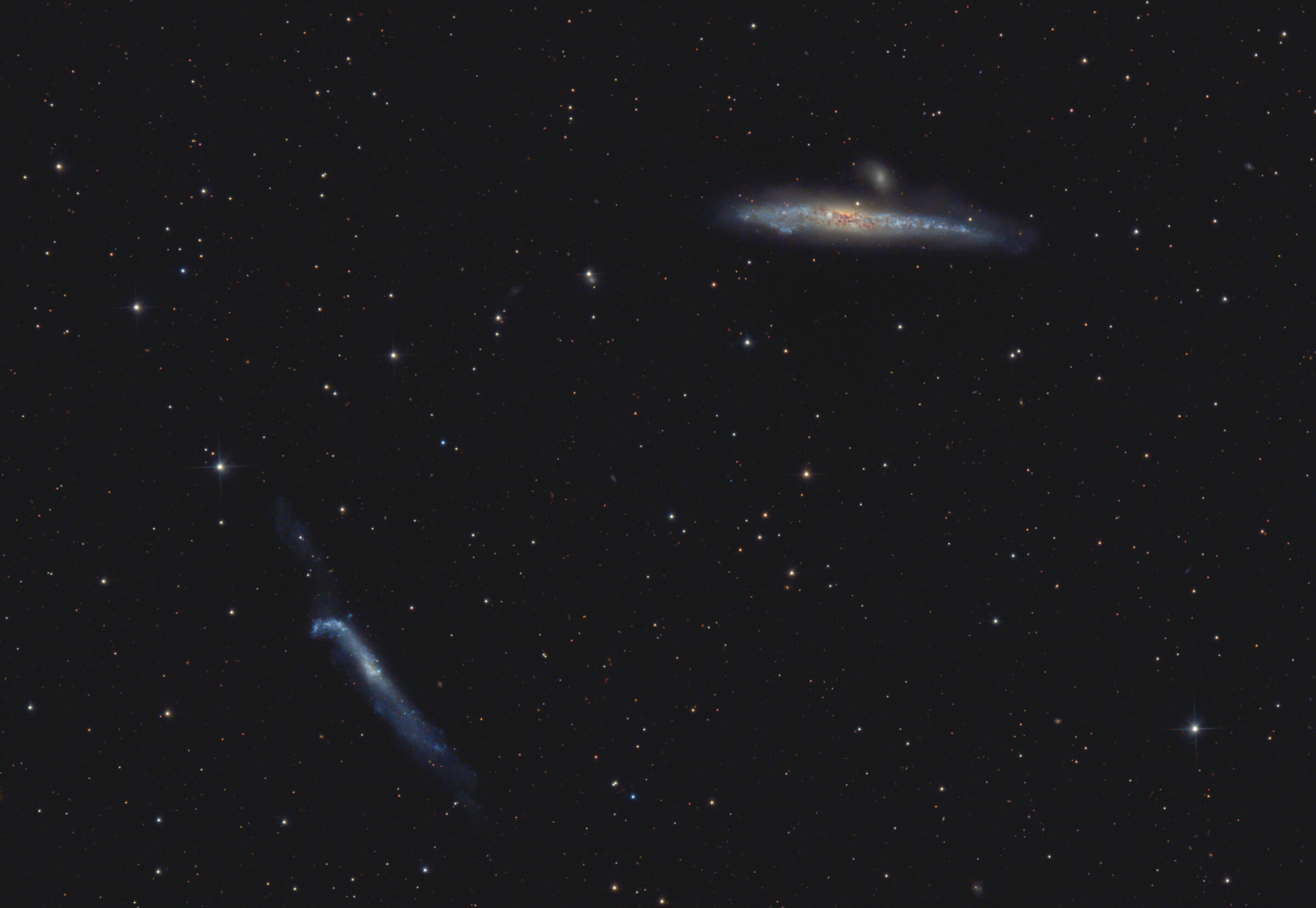 NGC4631-NGC4656 (Whale and Hockey Stick)...