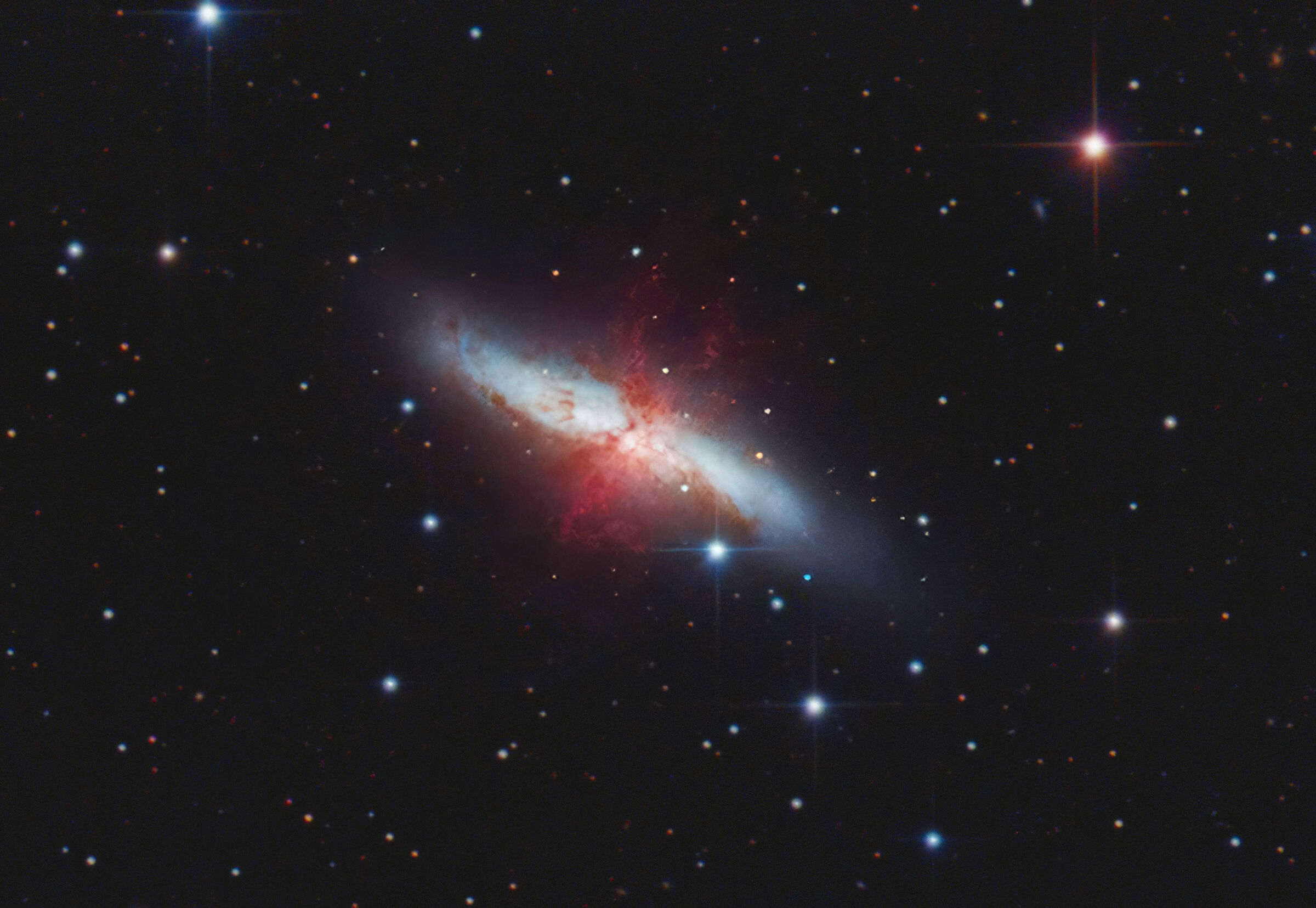 M 81 ? M82 (Bode's Galaxy and Cigar Galaxy)...