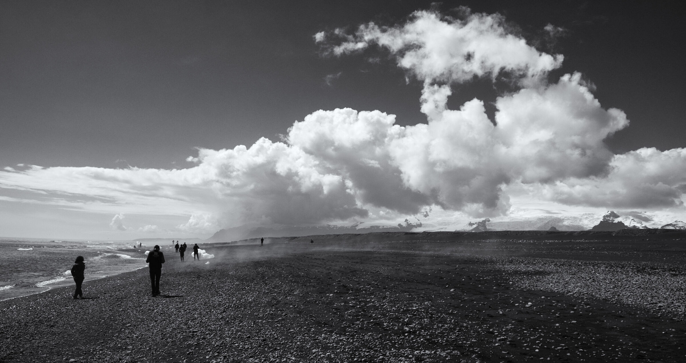 Islanda nuvole e ghiaccio...