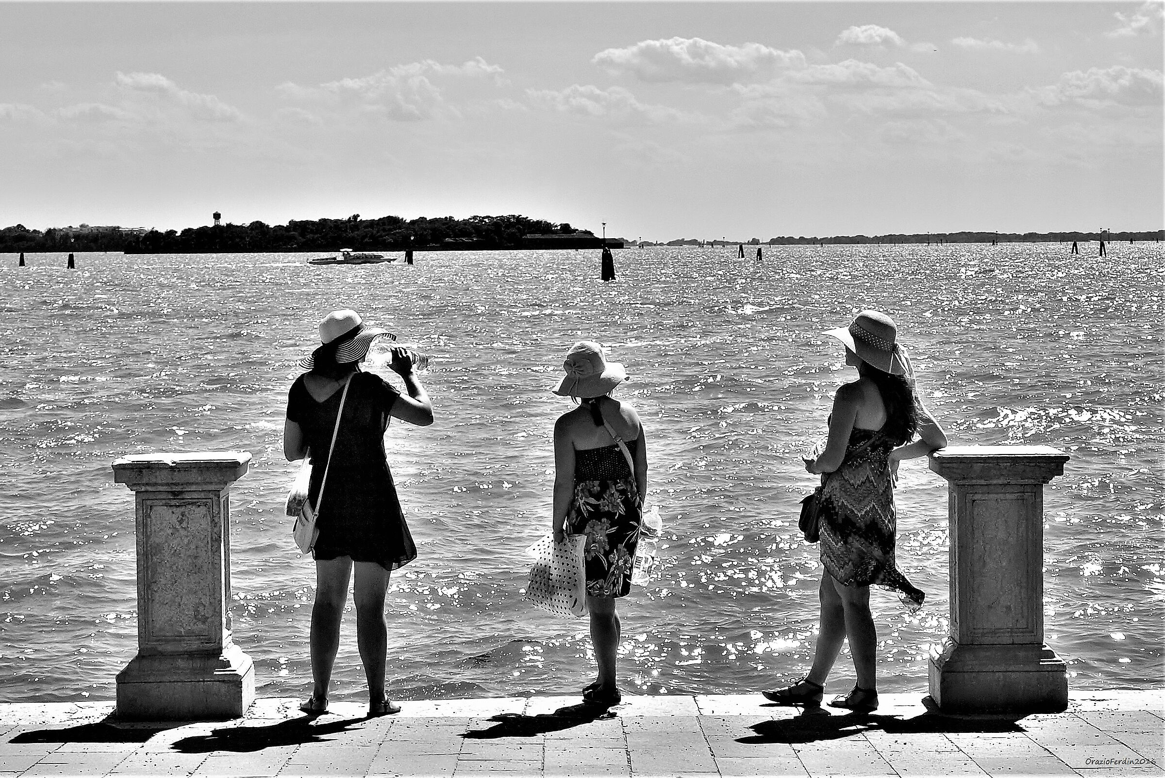 Tourists in Venice....