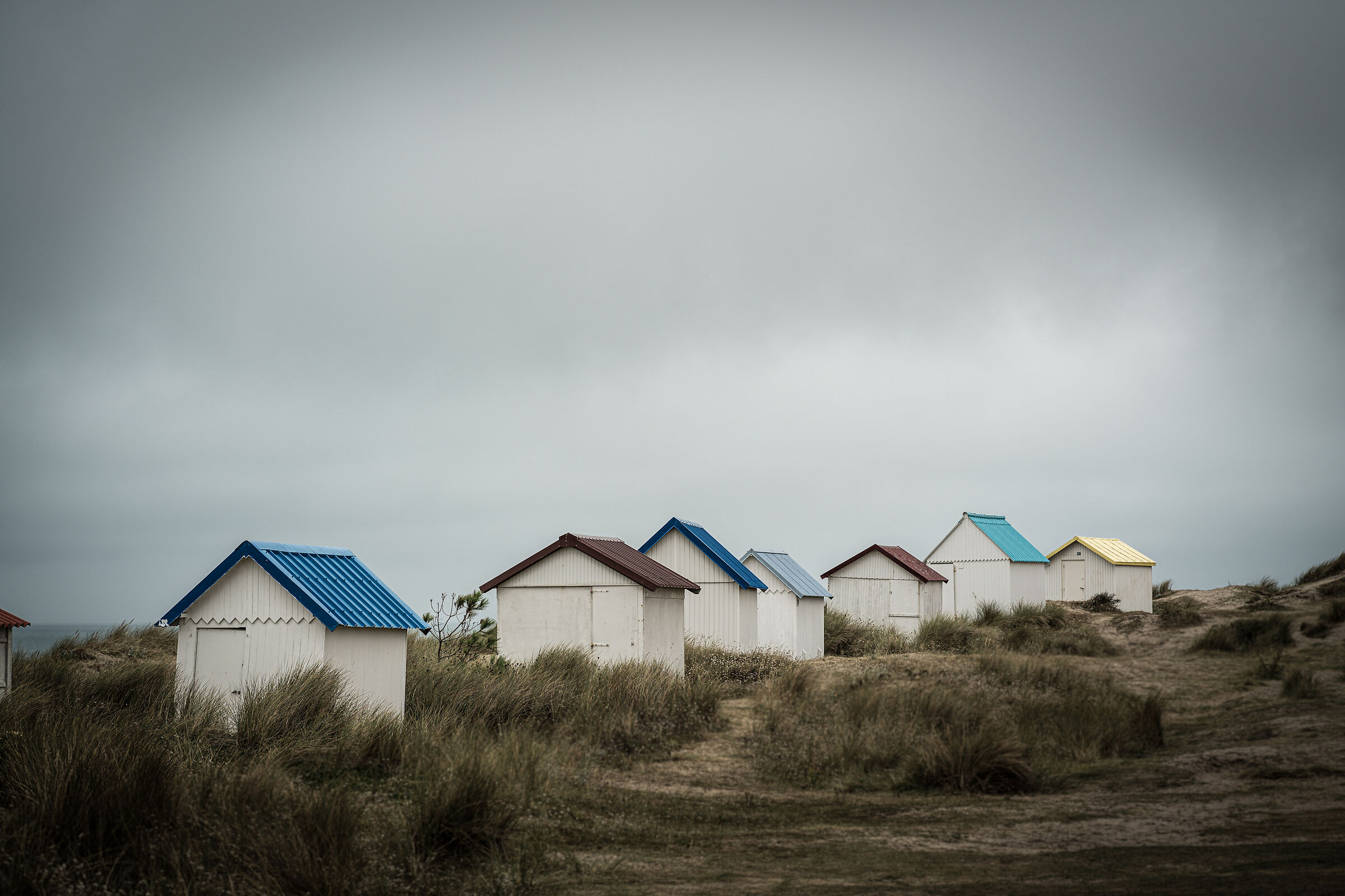 Beach houses ...