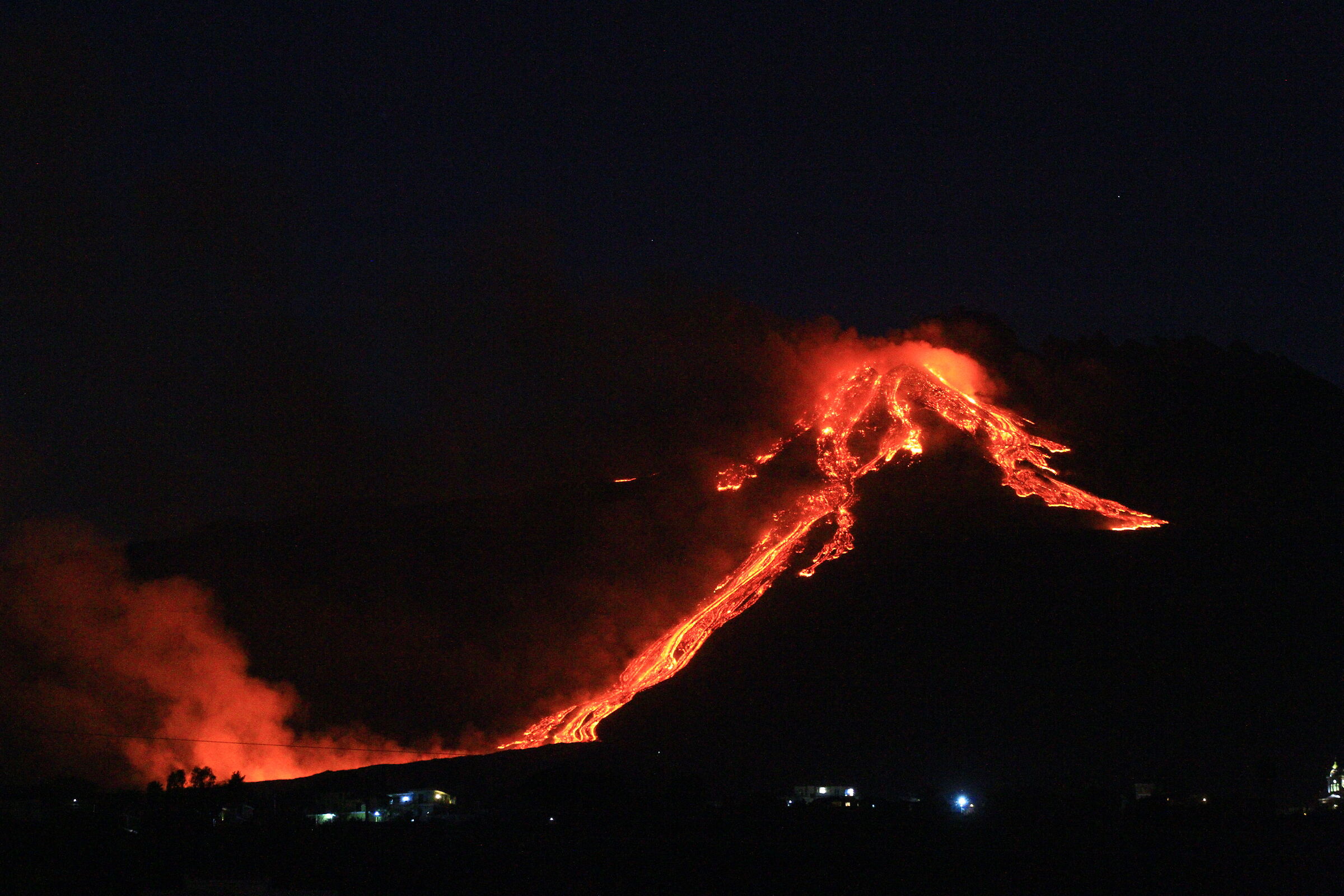 Etna eruption...