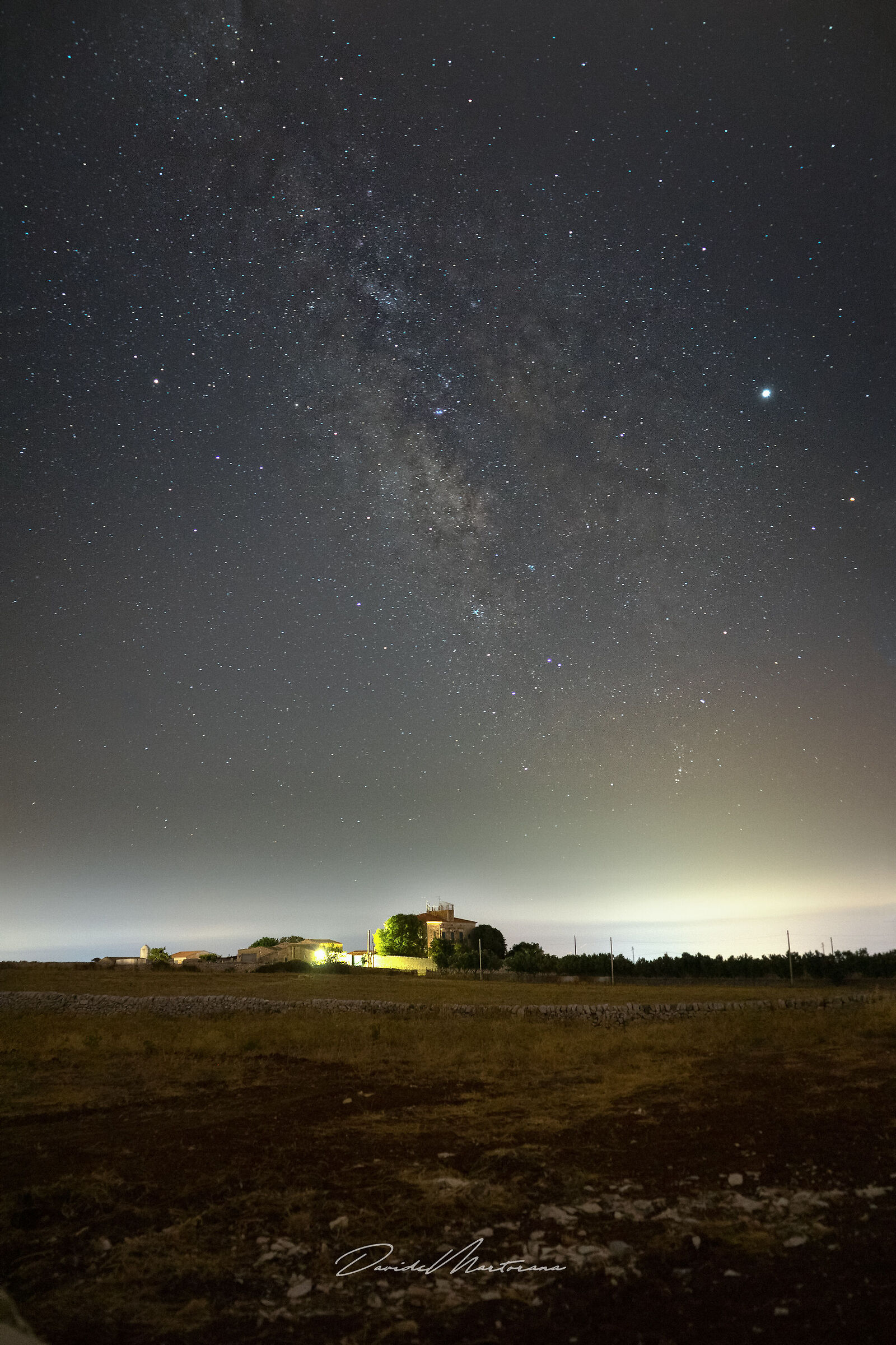 Milky Way on ragusana countryside...