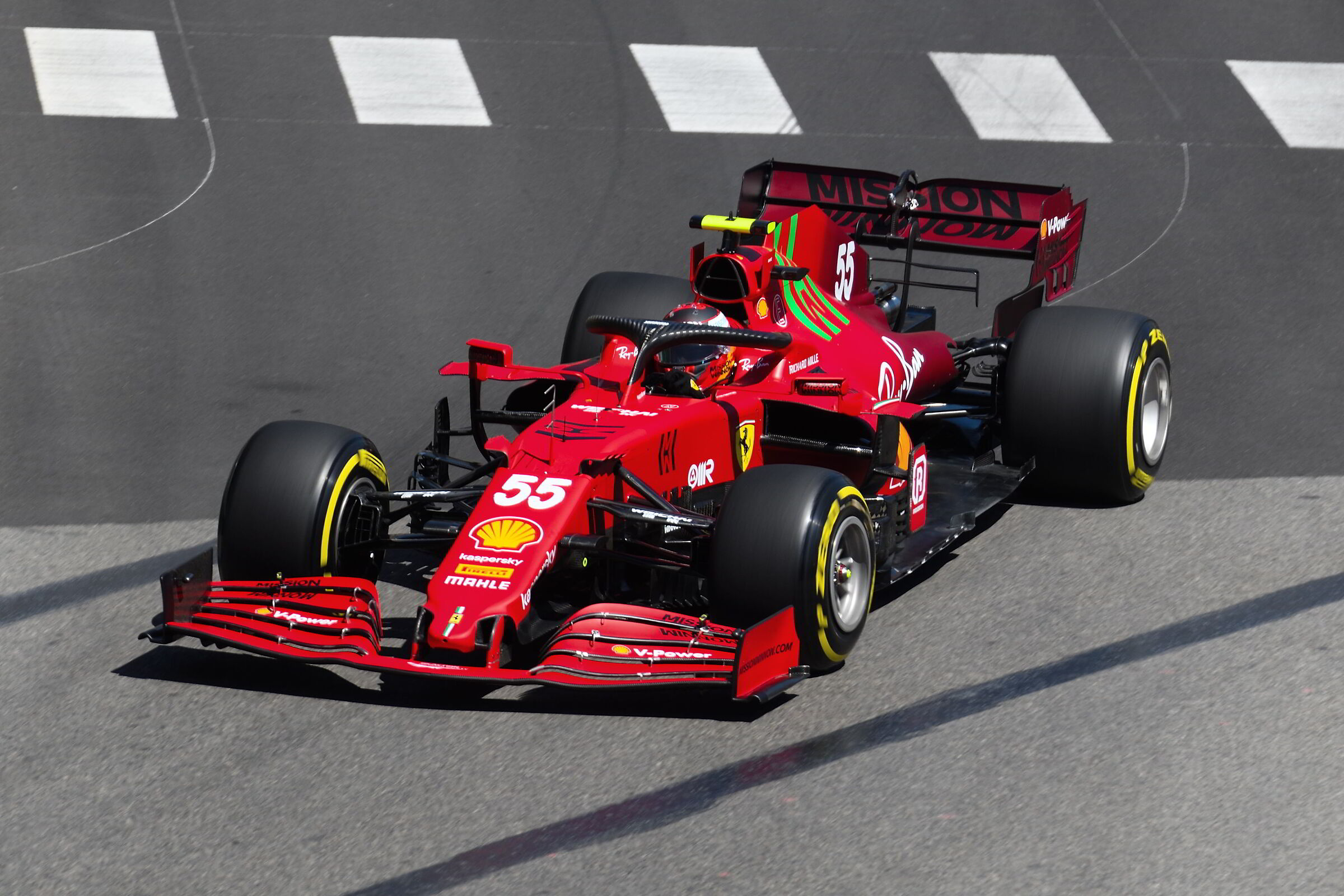 Monaco '21: Sainz #55...