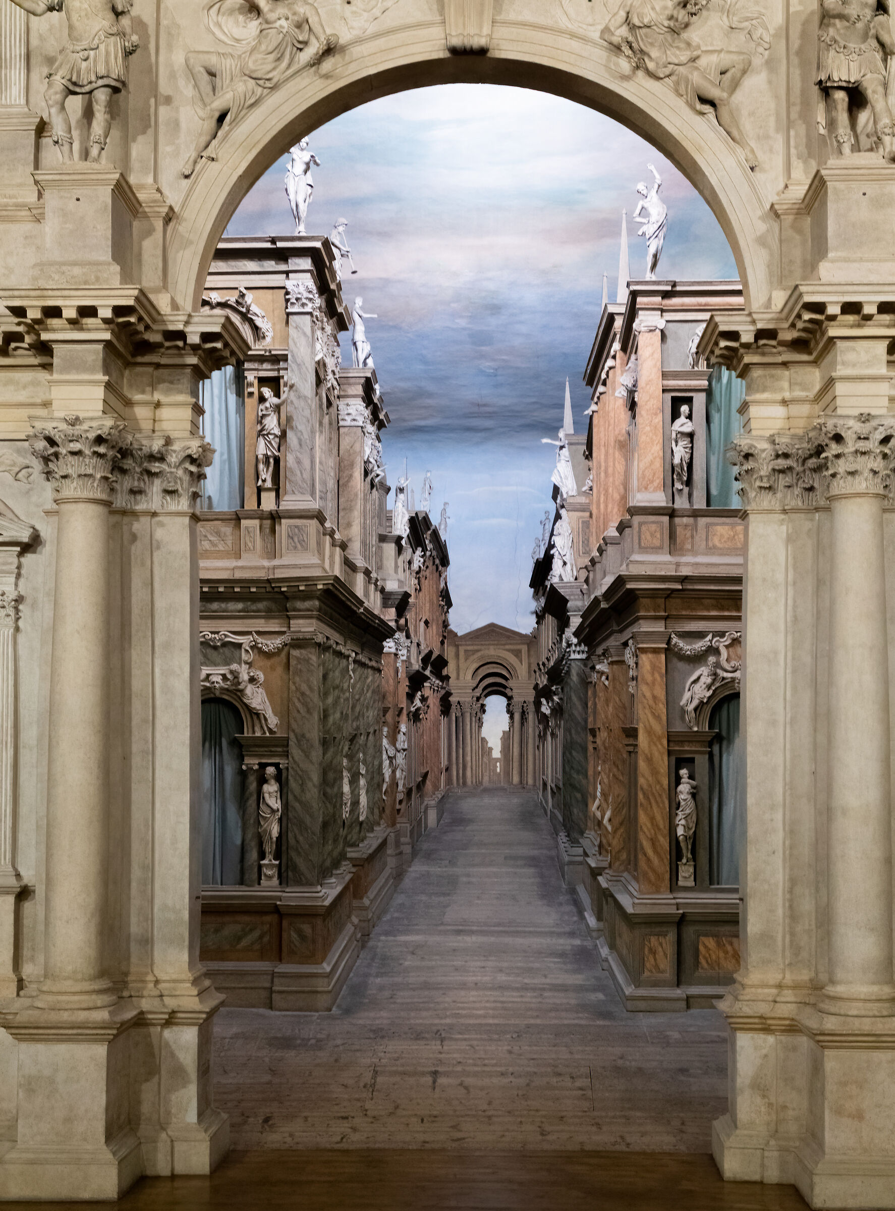 L'artistica illusione di Palladio...