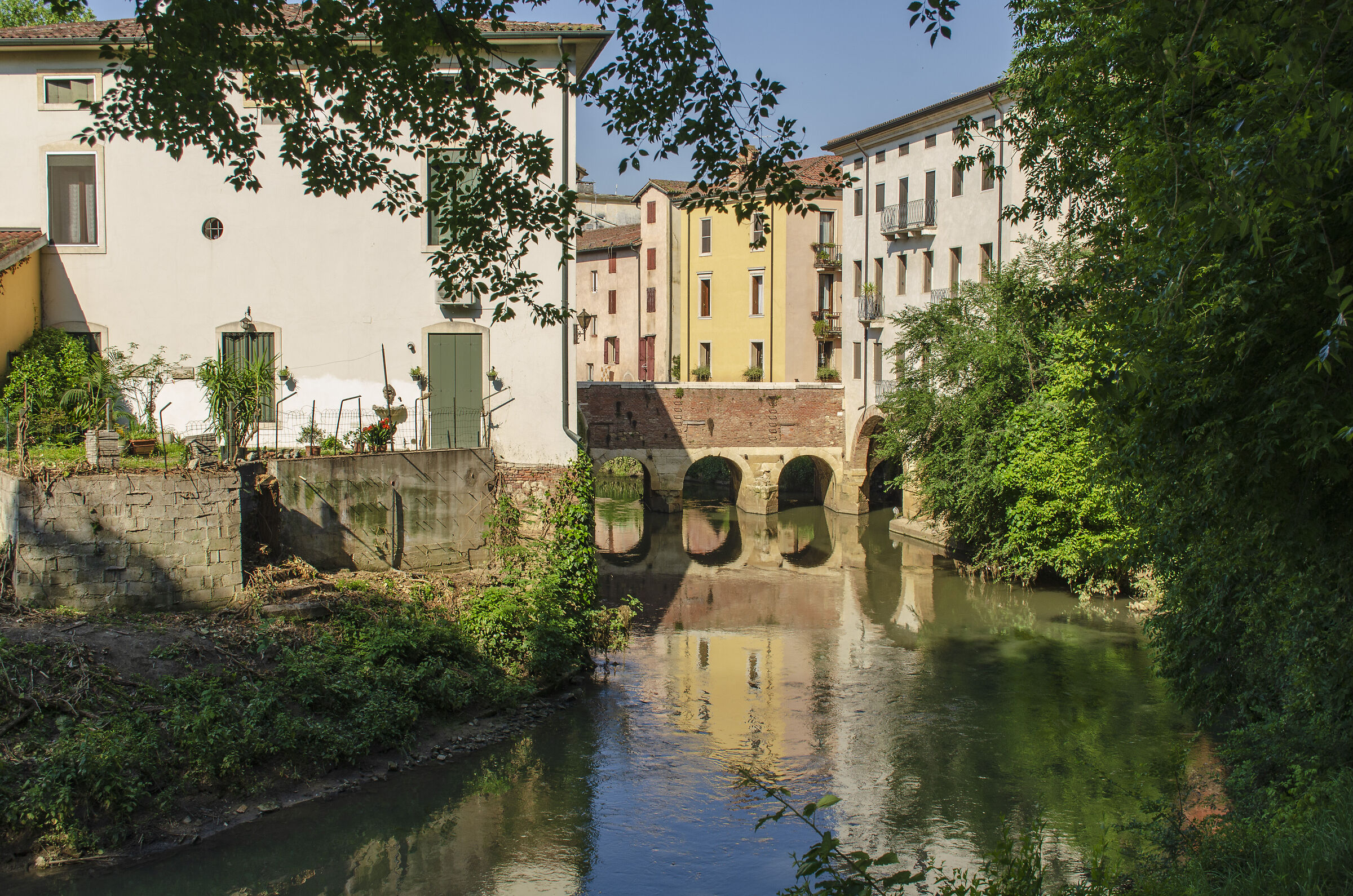 River Retrone in Vicenza...