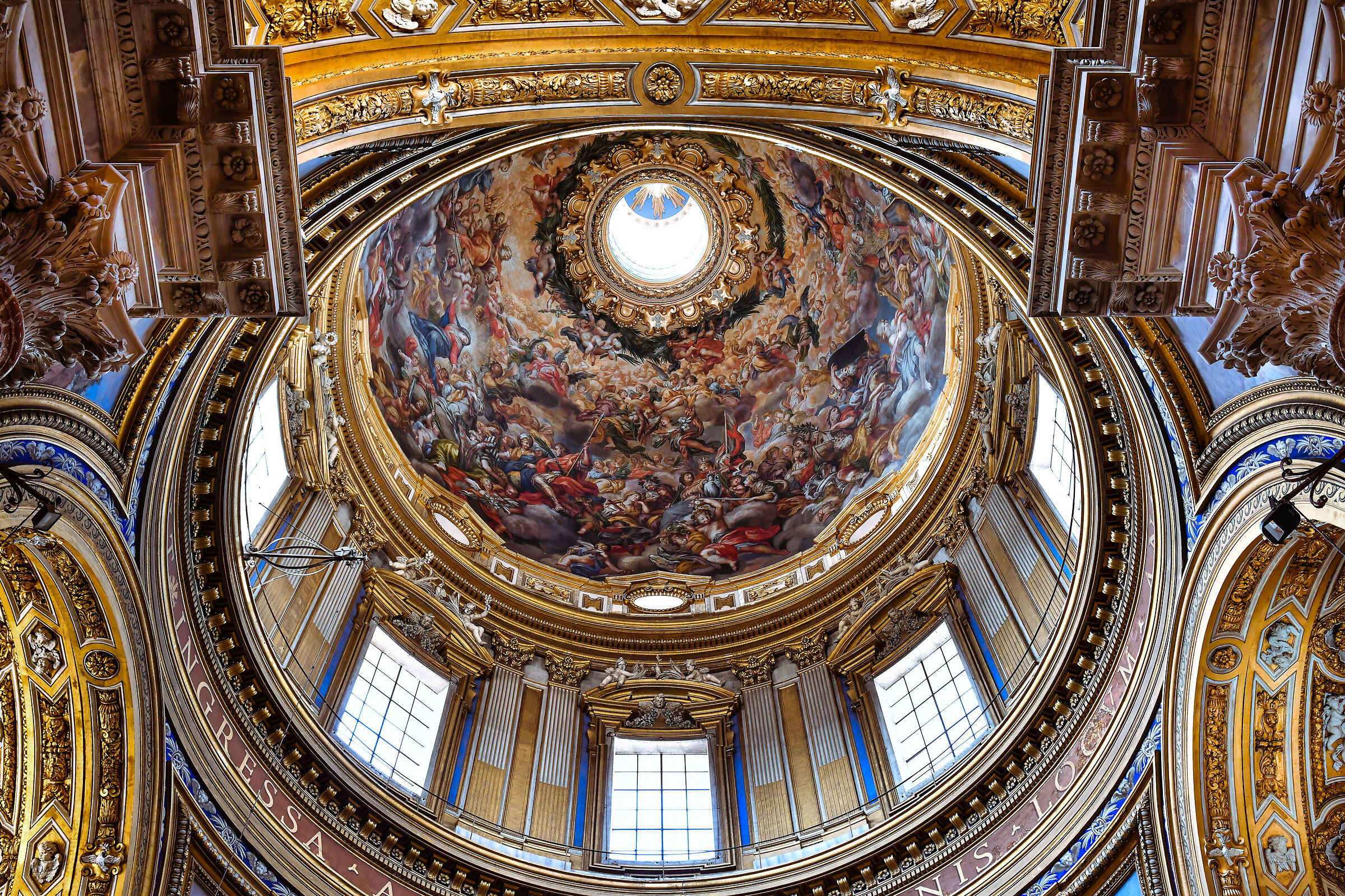 Rome-Fresco Dome St. Agnes in Agon...