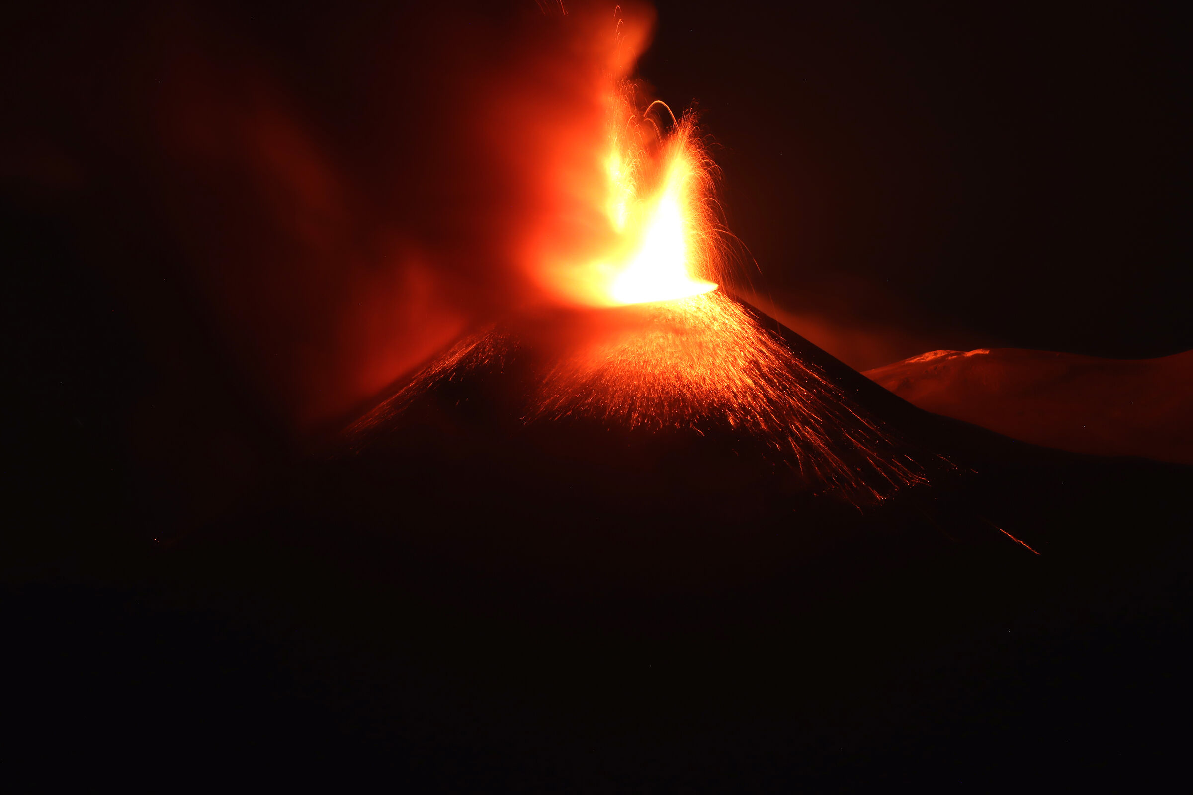 Eruption of Etna of 17-6-2021....