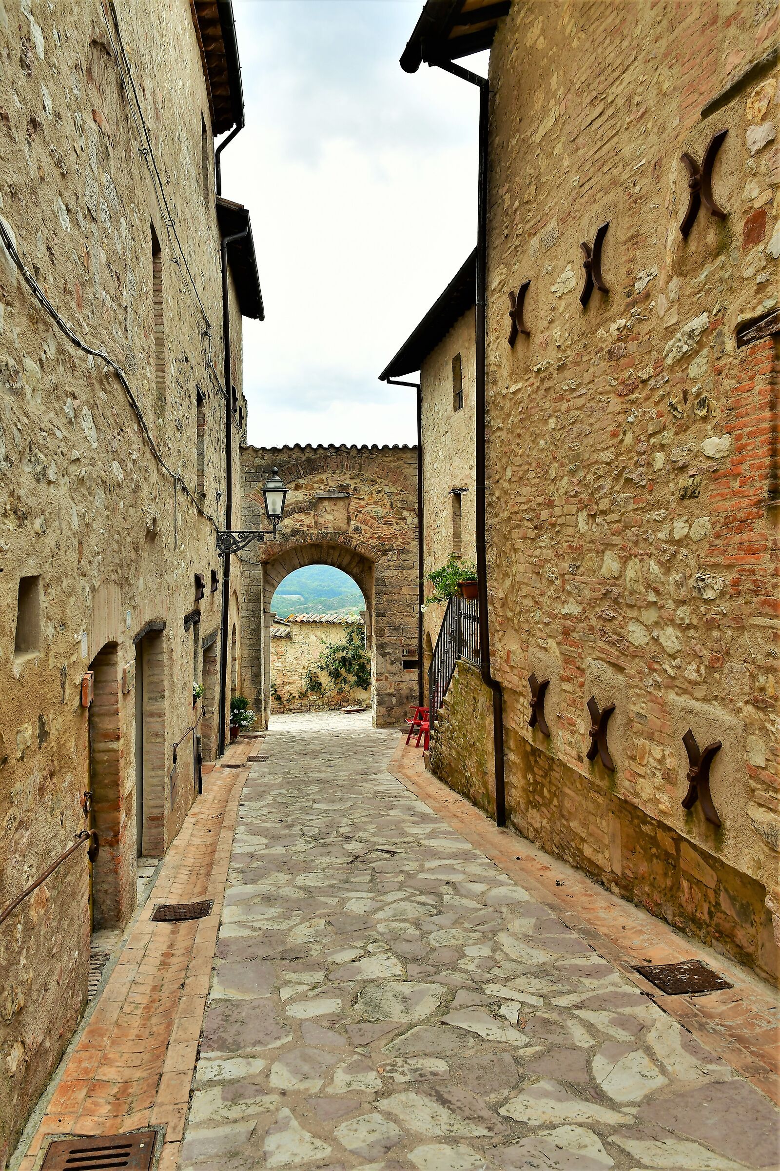 il borgo di Sismano in provincia di Terni...