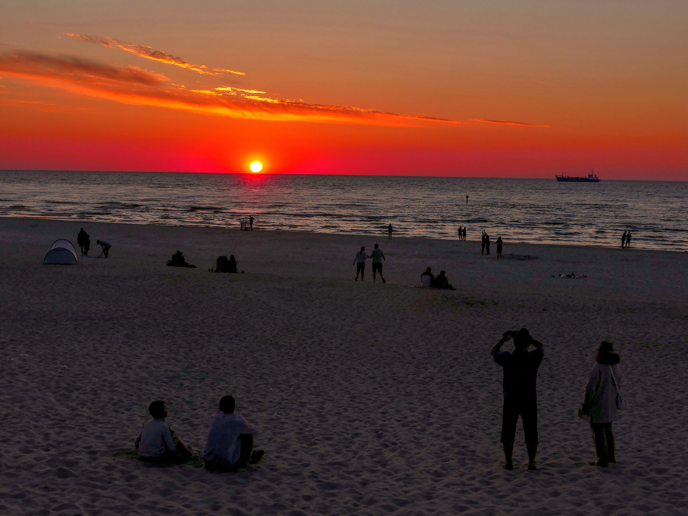 Sunset - Baltic Sea,Łeba...