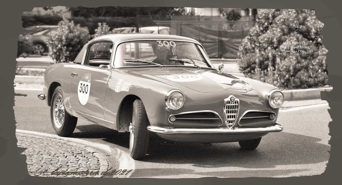 1900 Alfa Romeo C Super Sprint Touring Coupe - 1956...