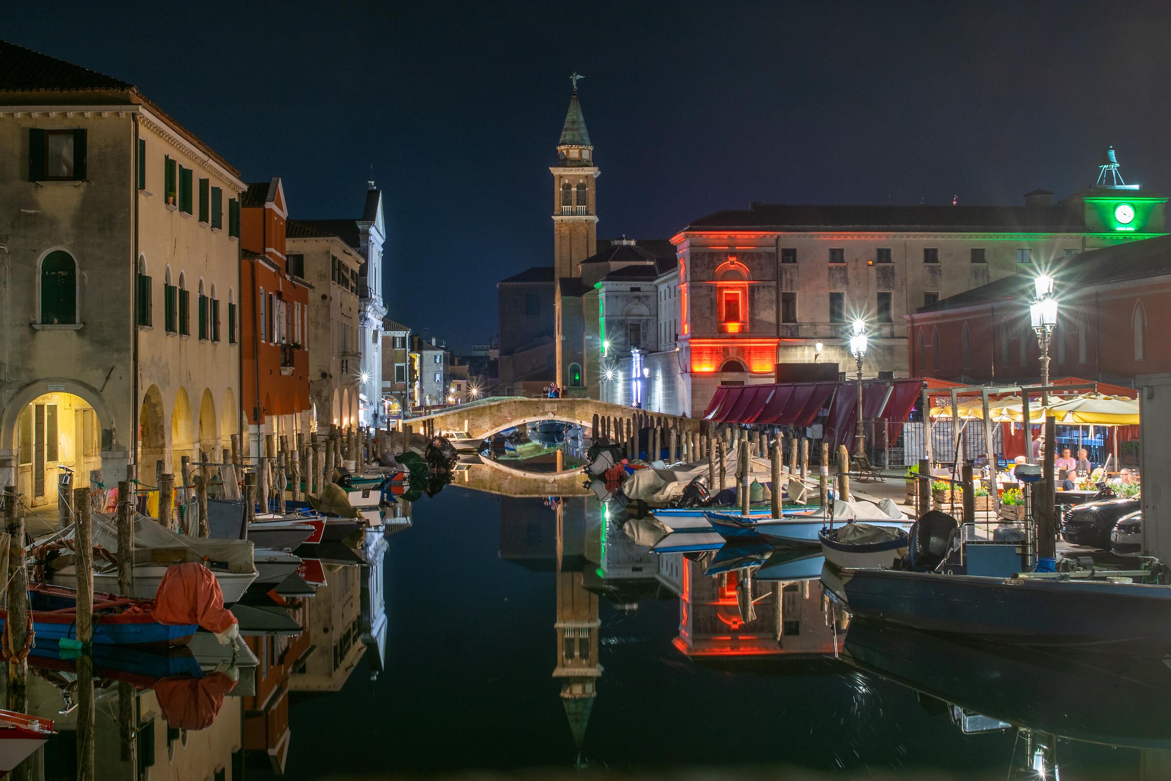 Chioggia, the night and its enchantment...