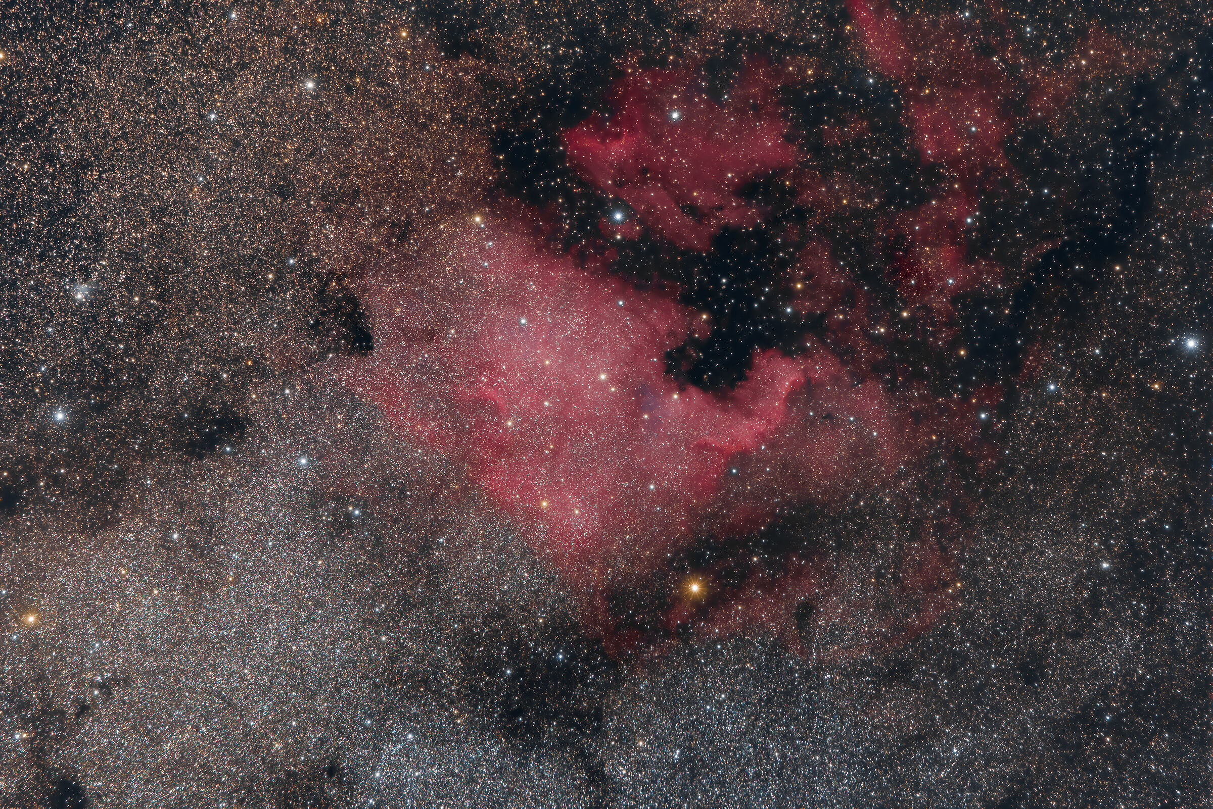 North America & Pelican Nebula...