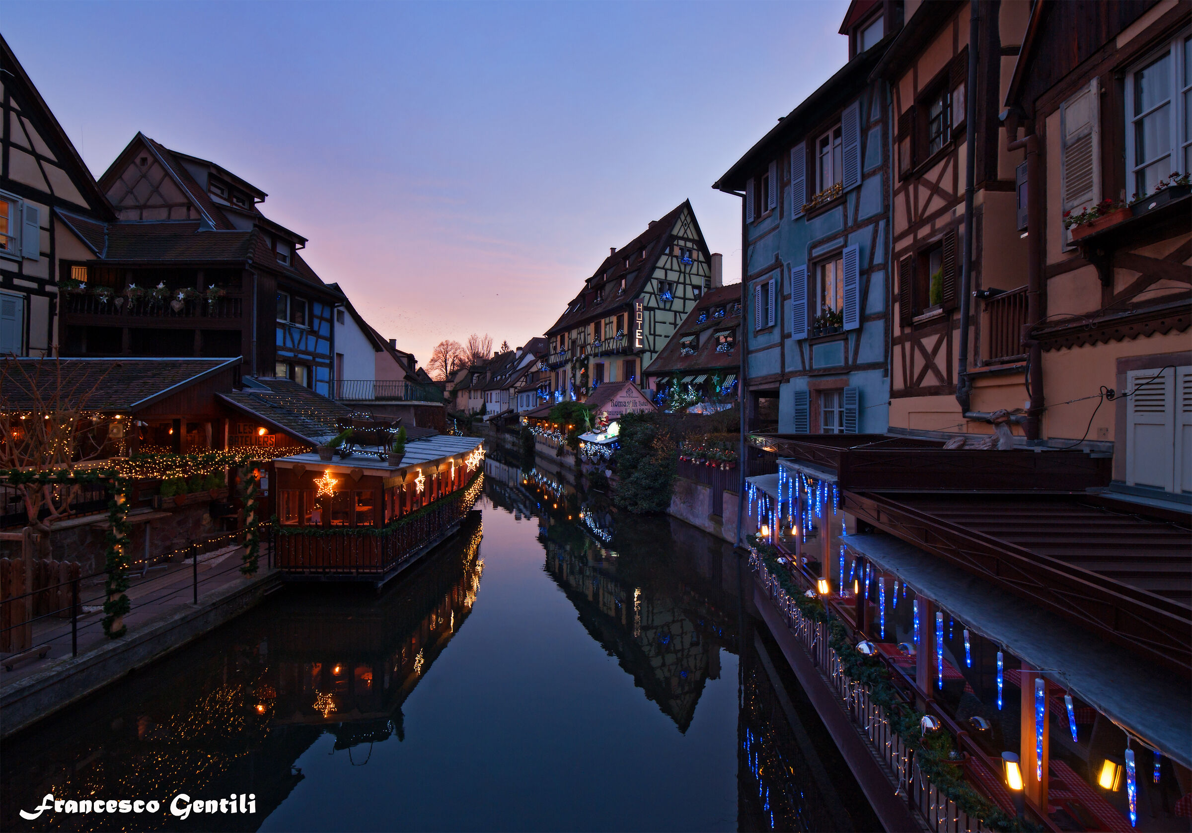 Colmar on a day at the end of December...