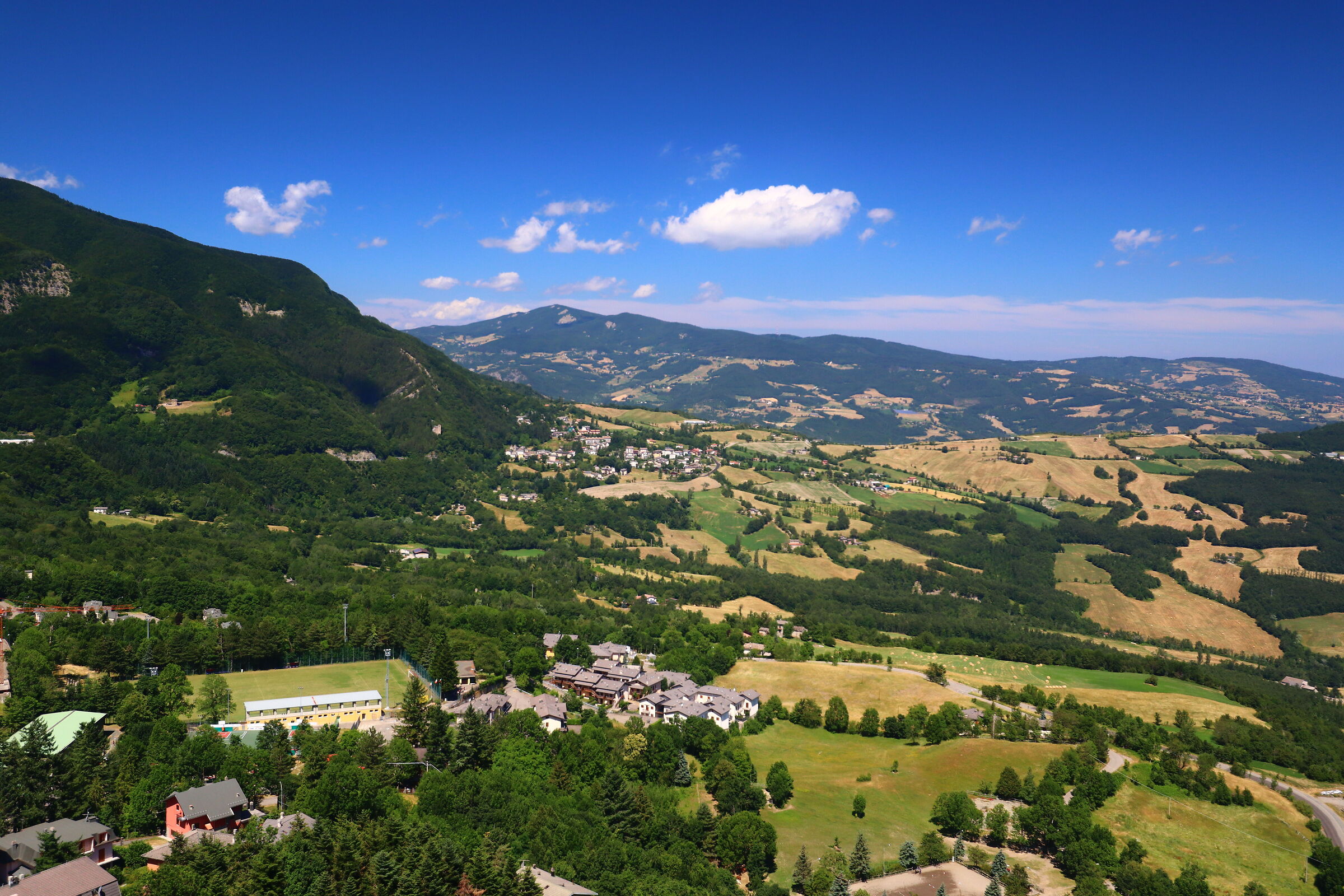 The view from the Rocca di Sestola (MO) II...