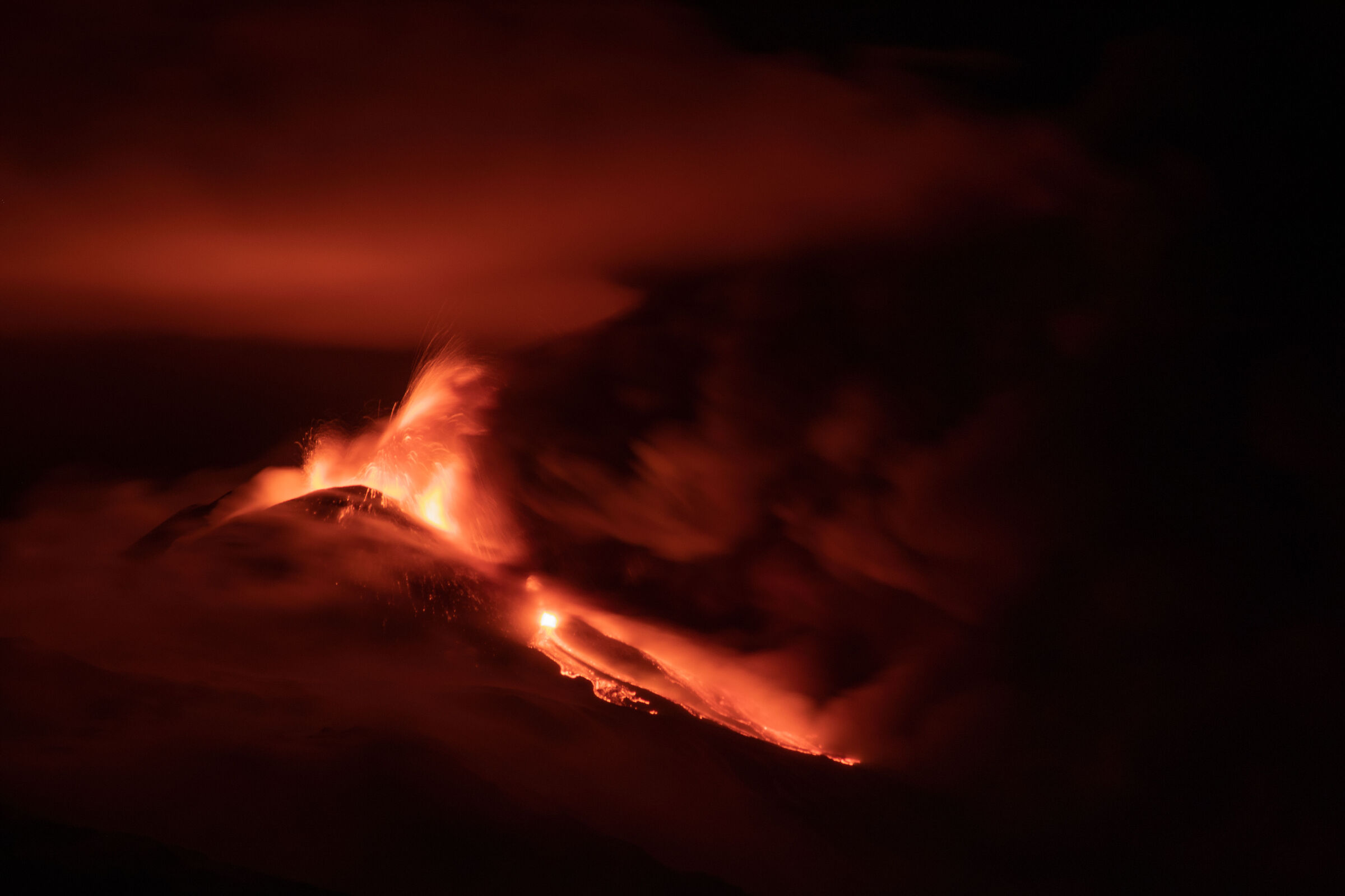 I 4 elementi. 15 marzo 2021, Etna....