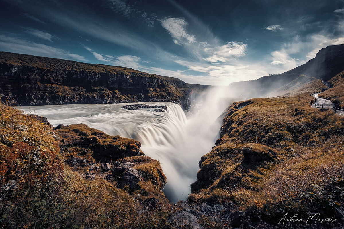 Gullfoss Waterfall (Iceland)...