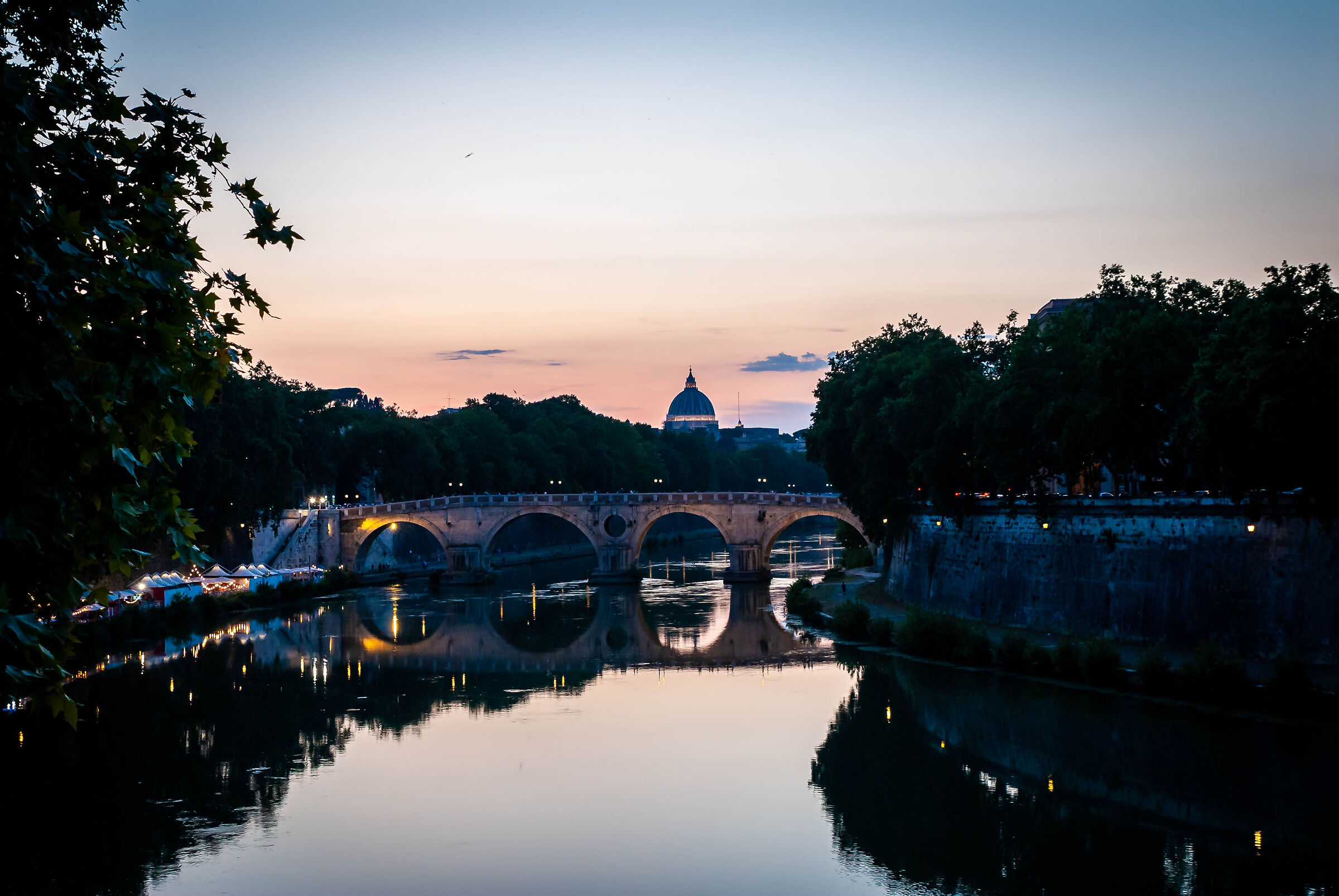 Ponte Sisto, Trastevere, Rome...