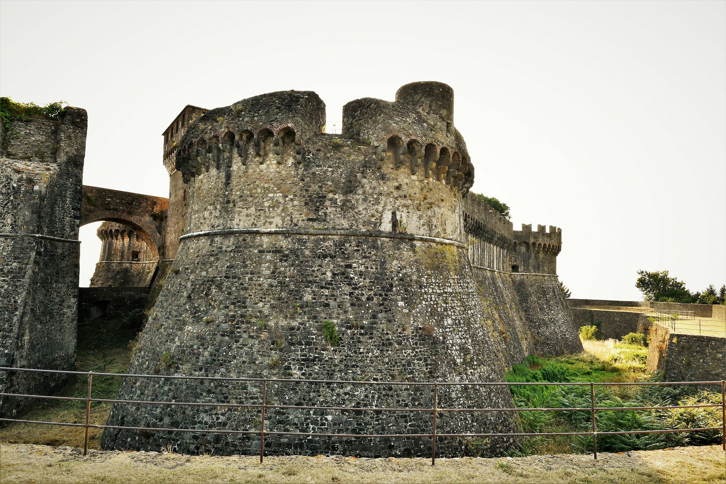 Fortress of Sarzanello....