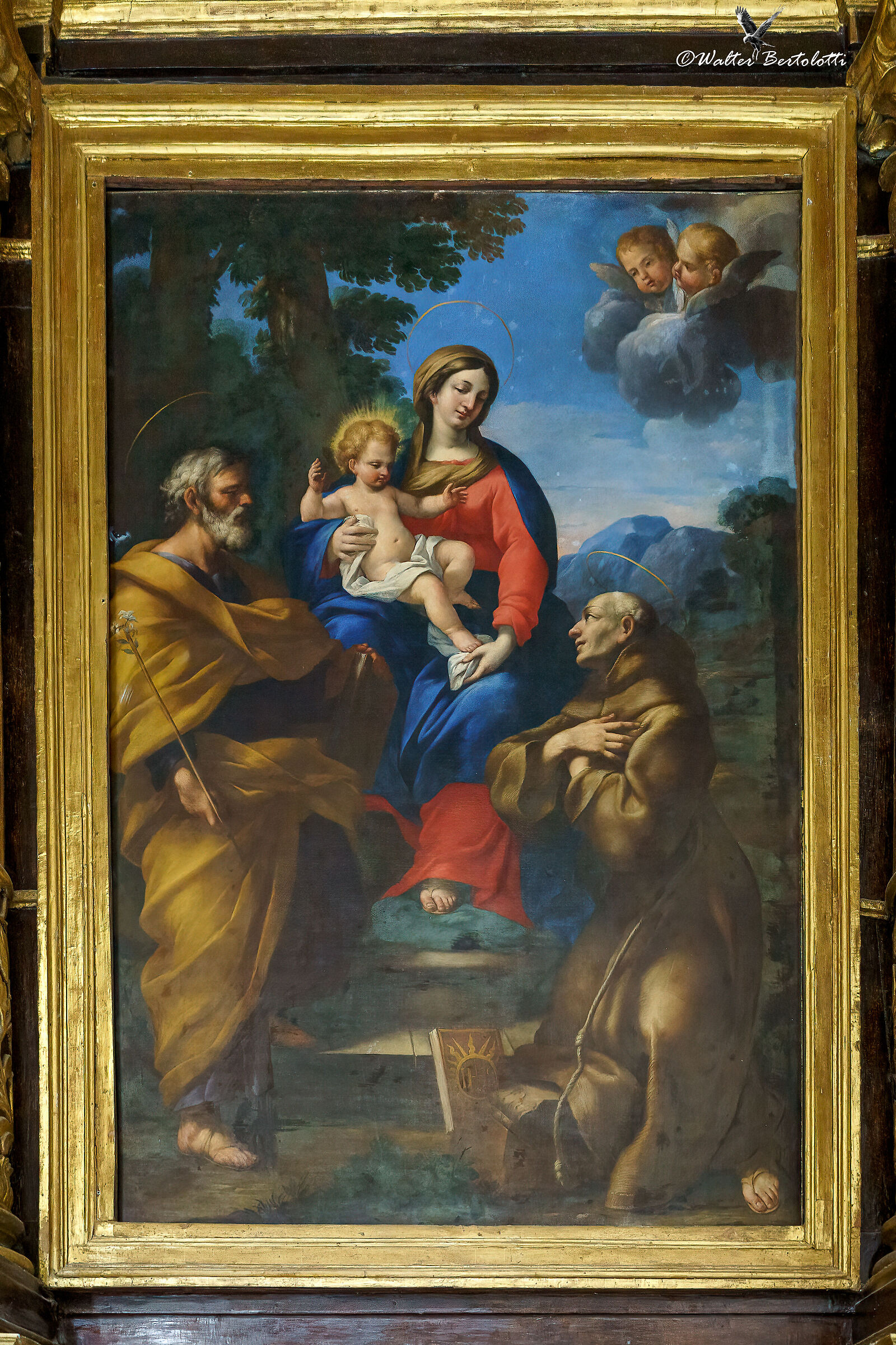 Sacra Famiglia con San Bernardino (Viterbo)...