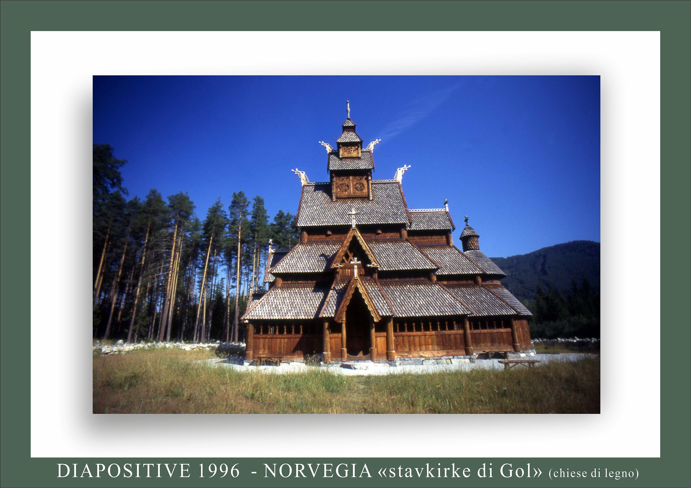 stavkirke di Gol -Norvegia -...